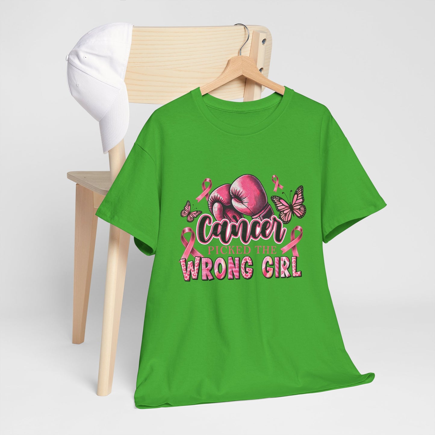Cancer Awareness Tee - Picked the Wrong Girl Unisex Cotton Shirt