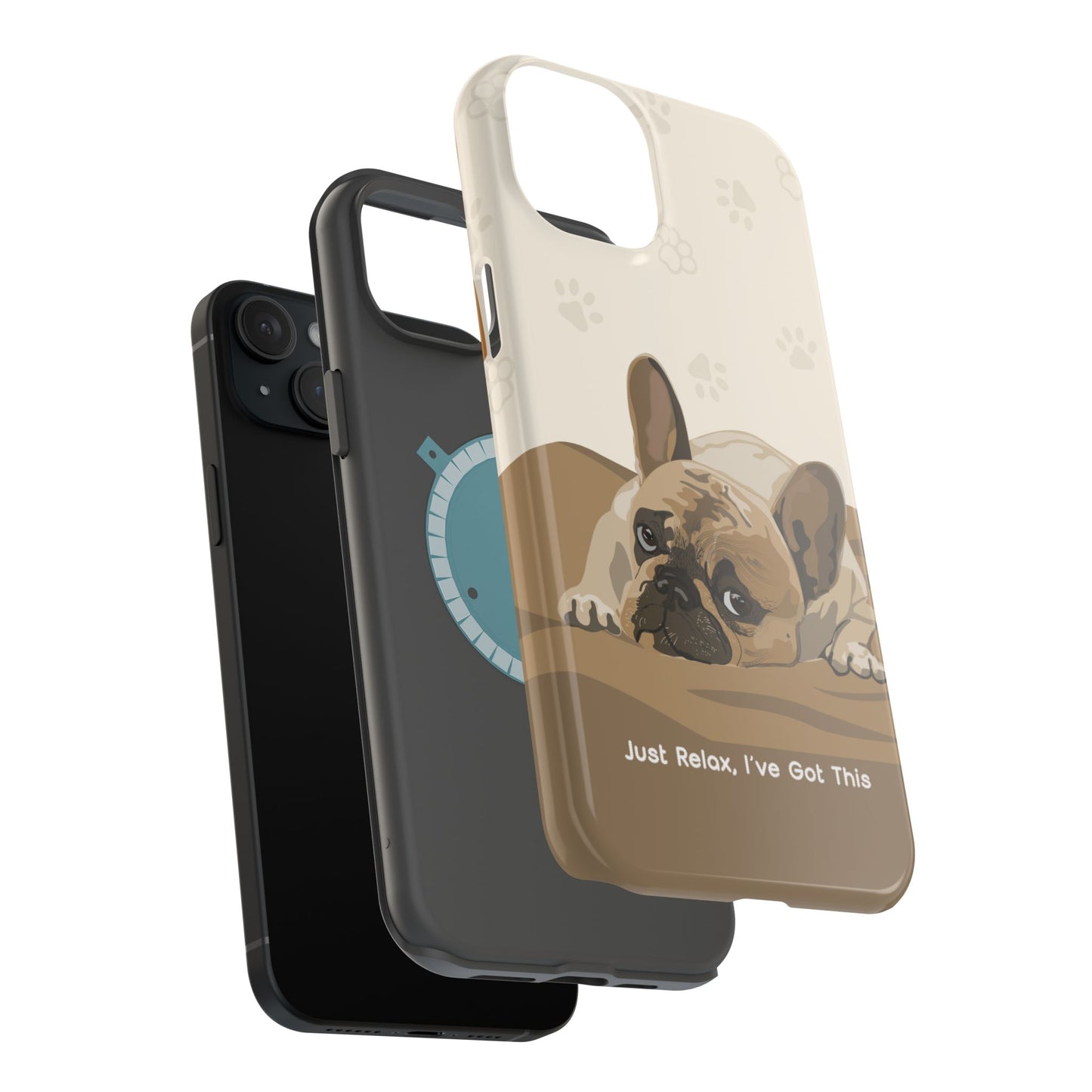 Cute Dog Tough MAGNETIC Phone Case - Just Relax, I’ve Got This