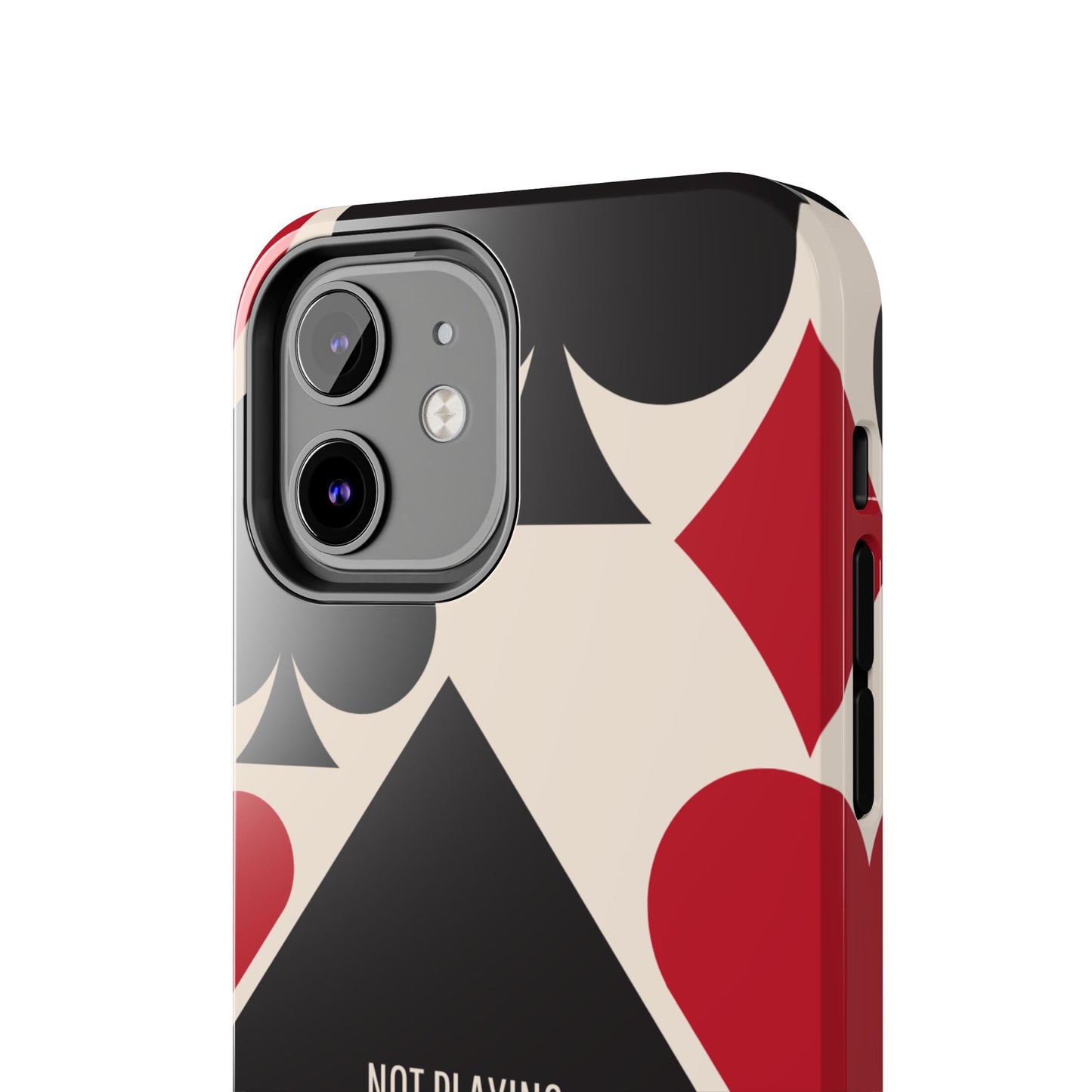 Bold Playing Card Tough Phone Case - Not Playing by the Rules
