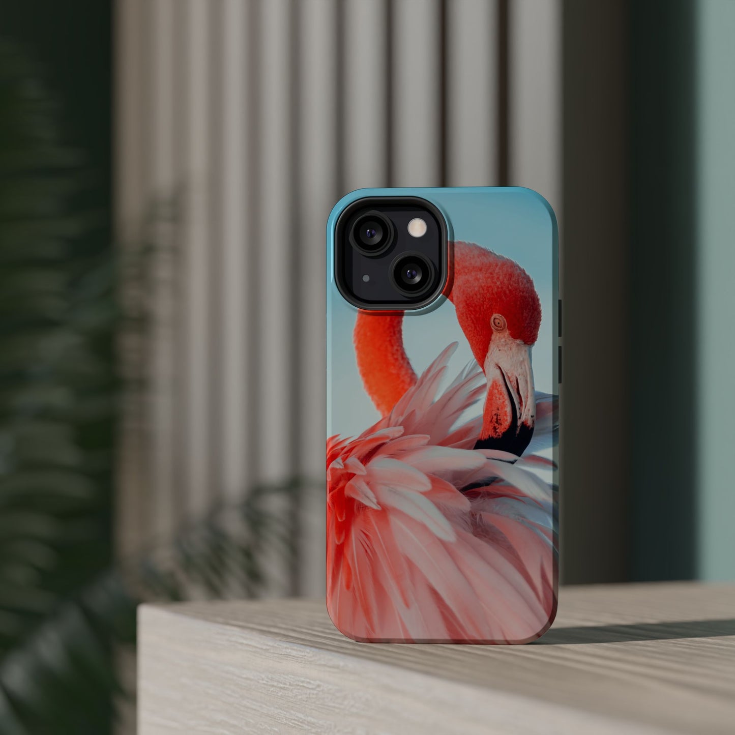 Vibrant Flamingo, Tropical MAGNETIC Phone Case