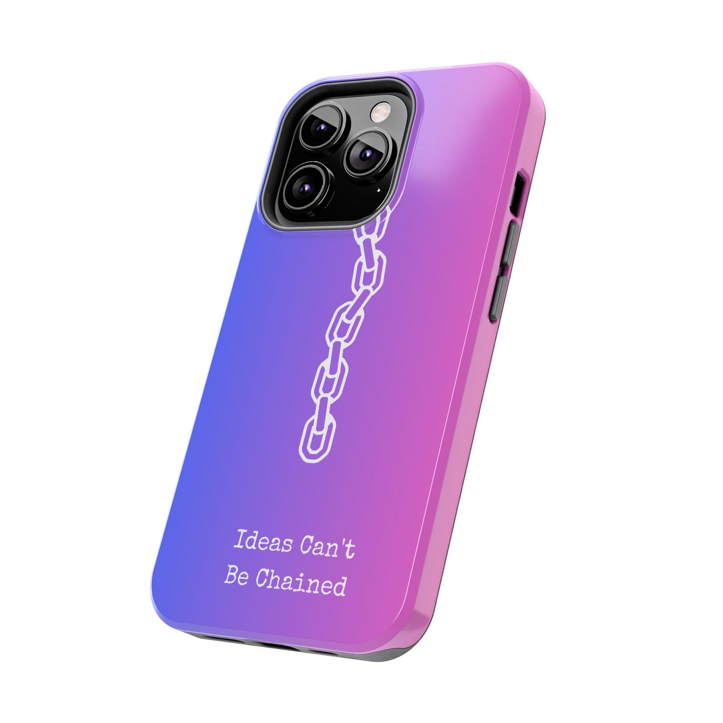 Inspirational, Motivational - Ideas Can't Be Chained Phone Cases