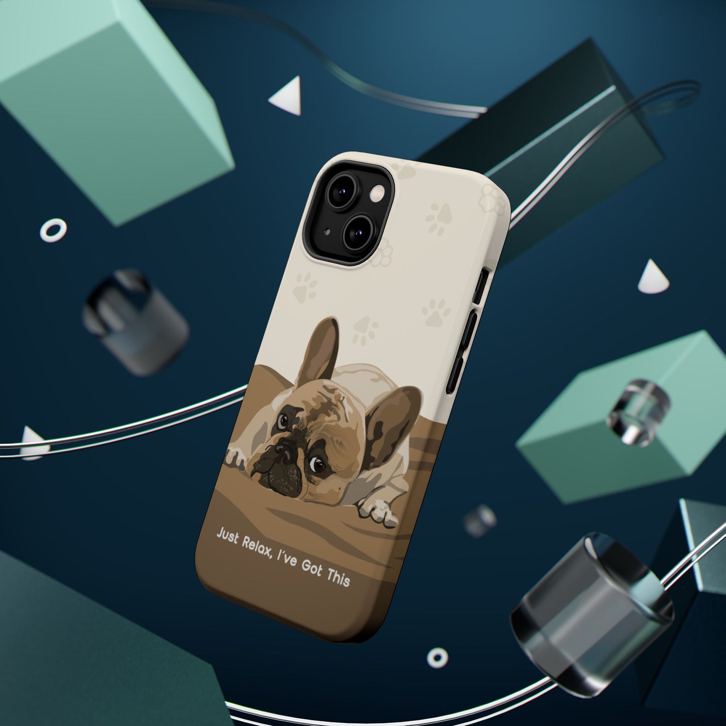 Cute Dog Tough MAGNETIC Phone Case - Just Relax, I’ve Got This