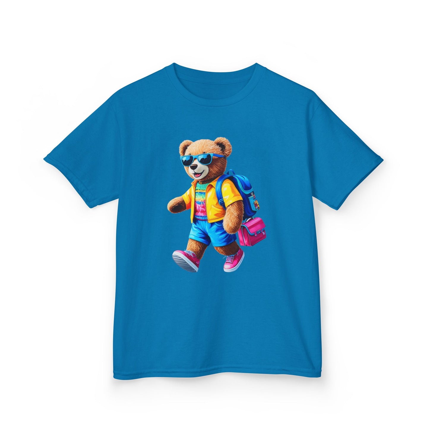 Cool Bear Kids Tee, Kids Cotton T-shirt, Cute Animal Shirt, Back to School Tee, Fun Bear Graphic Tee