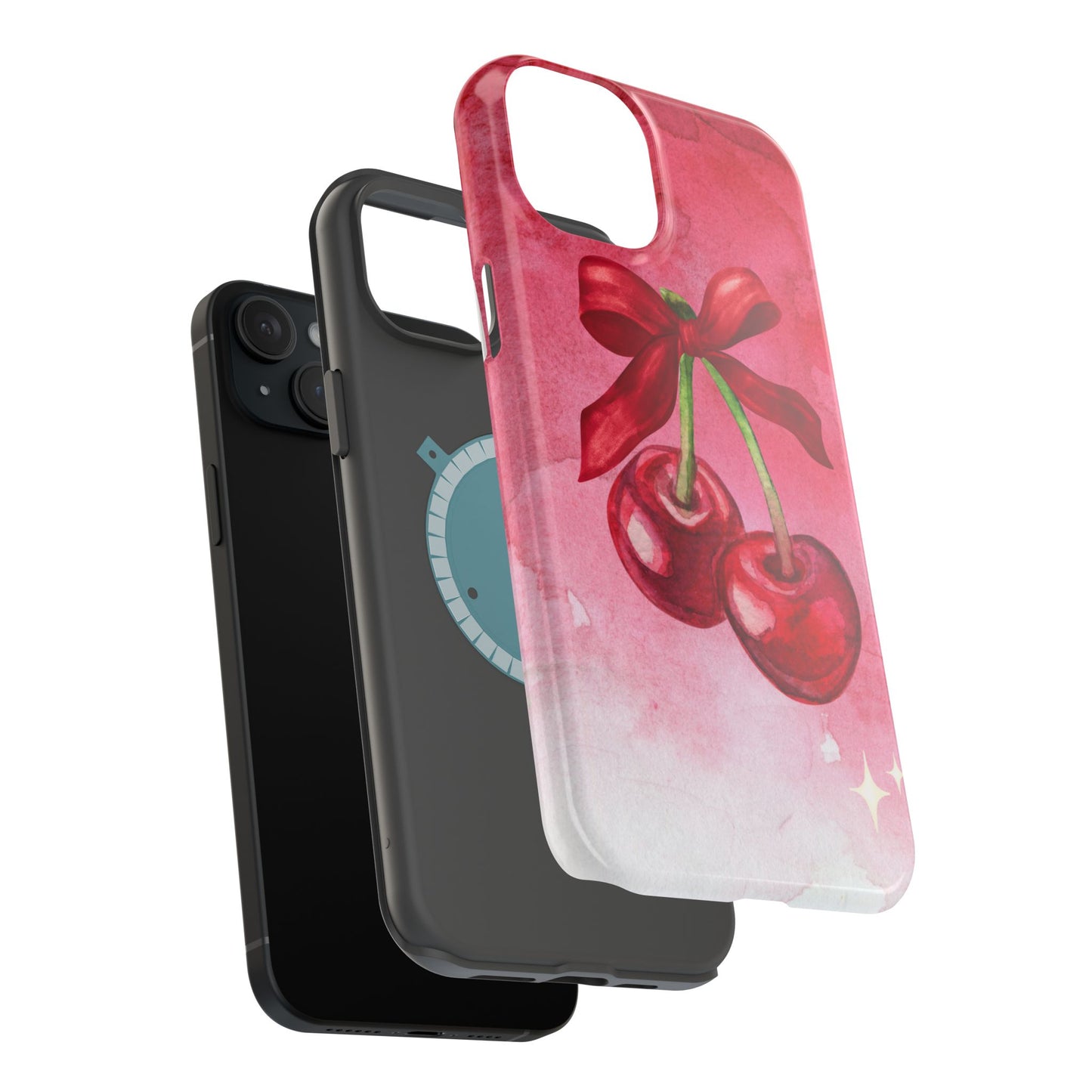 Chic Cherry Magnetic Tough Cases for iPhone