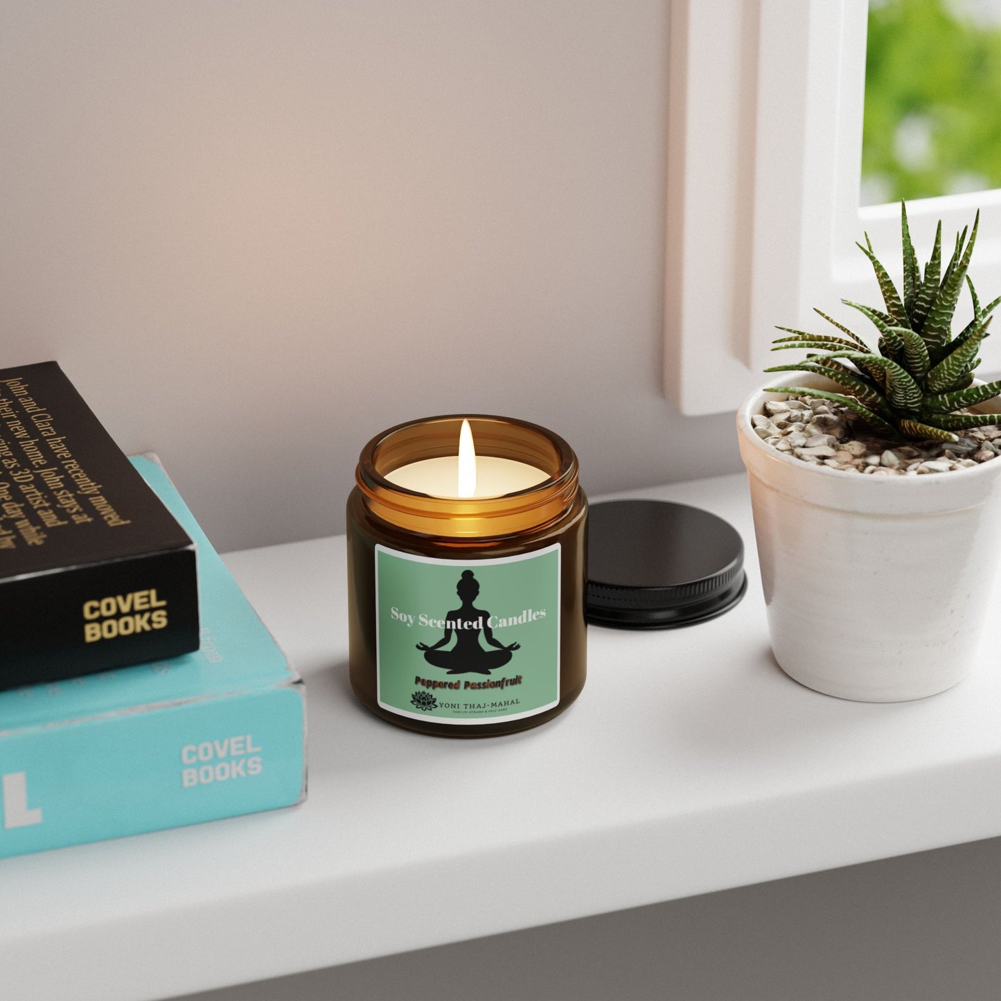 Empowering Aromatherapy Peppered Passionfruit Soy Scented Candle