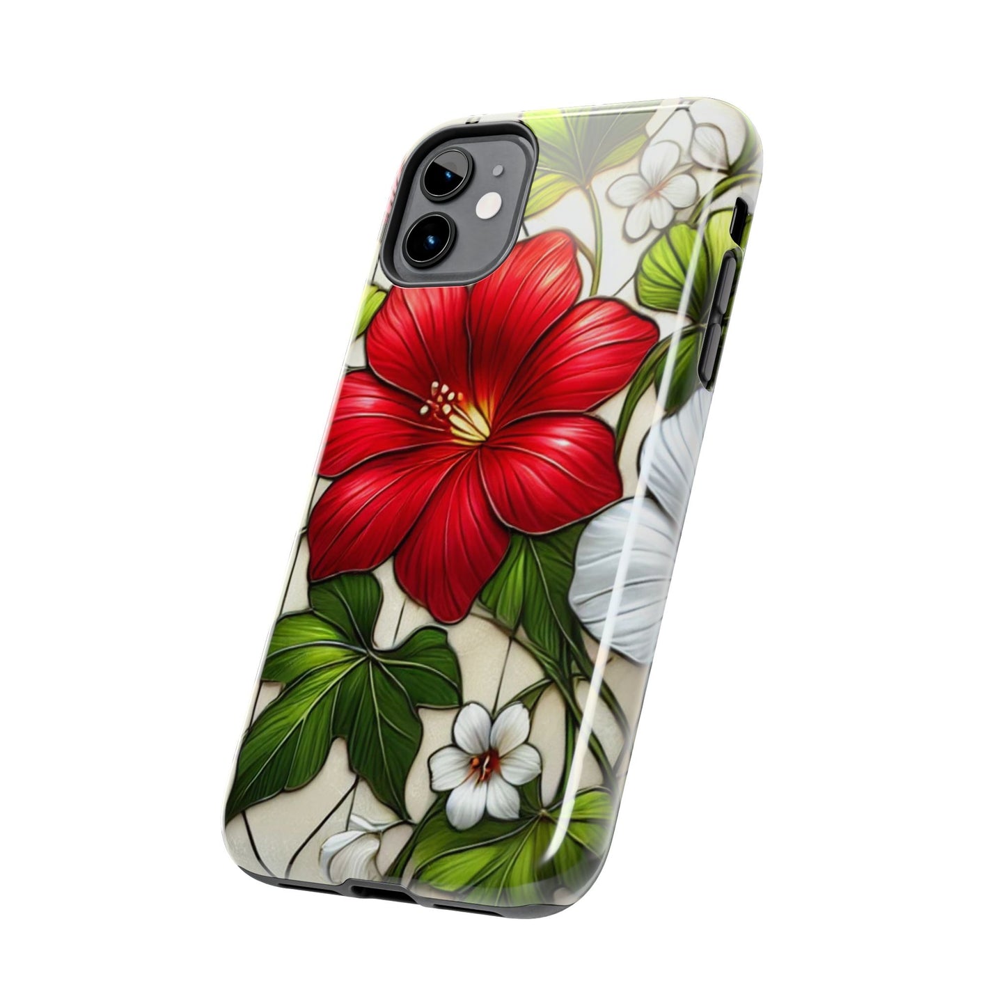 Tough Phone Case with Vibrant Floral Design - Perfect Gift for Nature Lovers