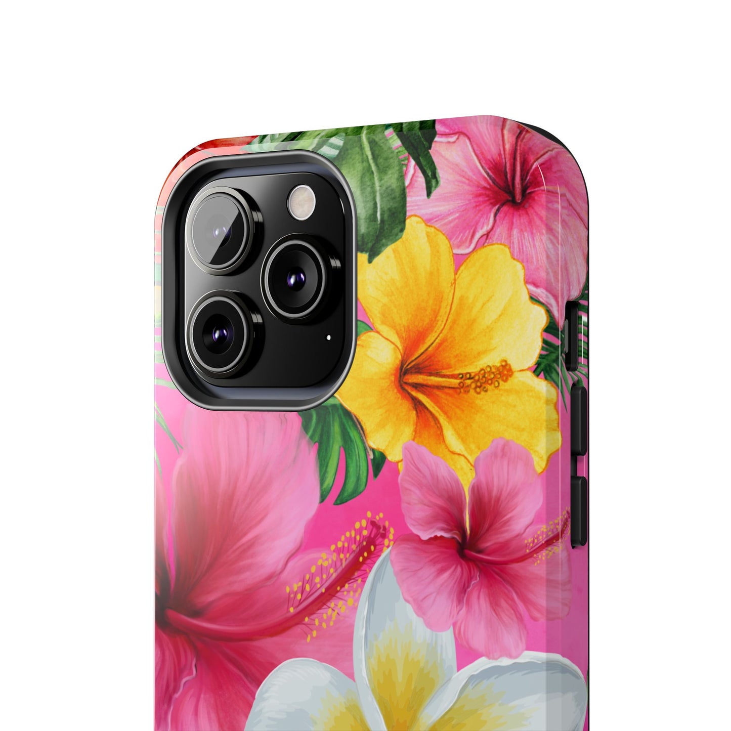 Tropical Floral Phone Case - Tough, Durable, Chic Protection, Summer Vibes, Gift for Her