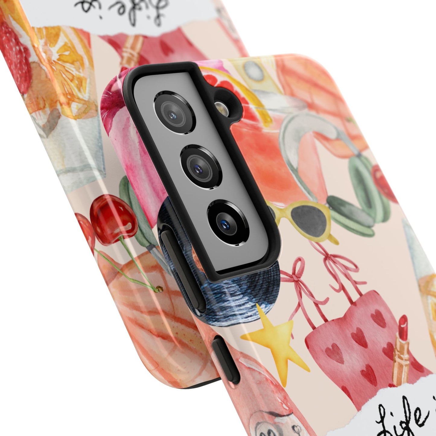 Life is Wonderful, Stylish Phone Cover, Cute Phone Accessory, Gift for Her, Summer Vibe Phone Case
