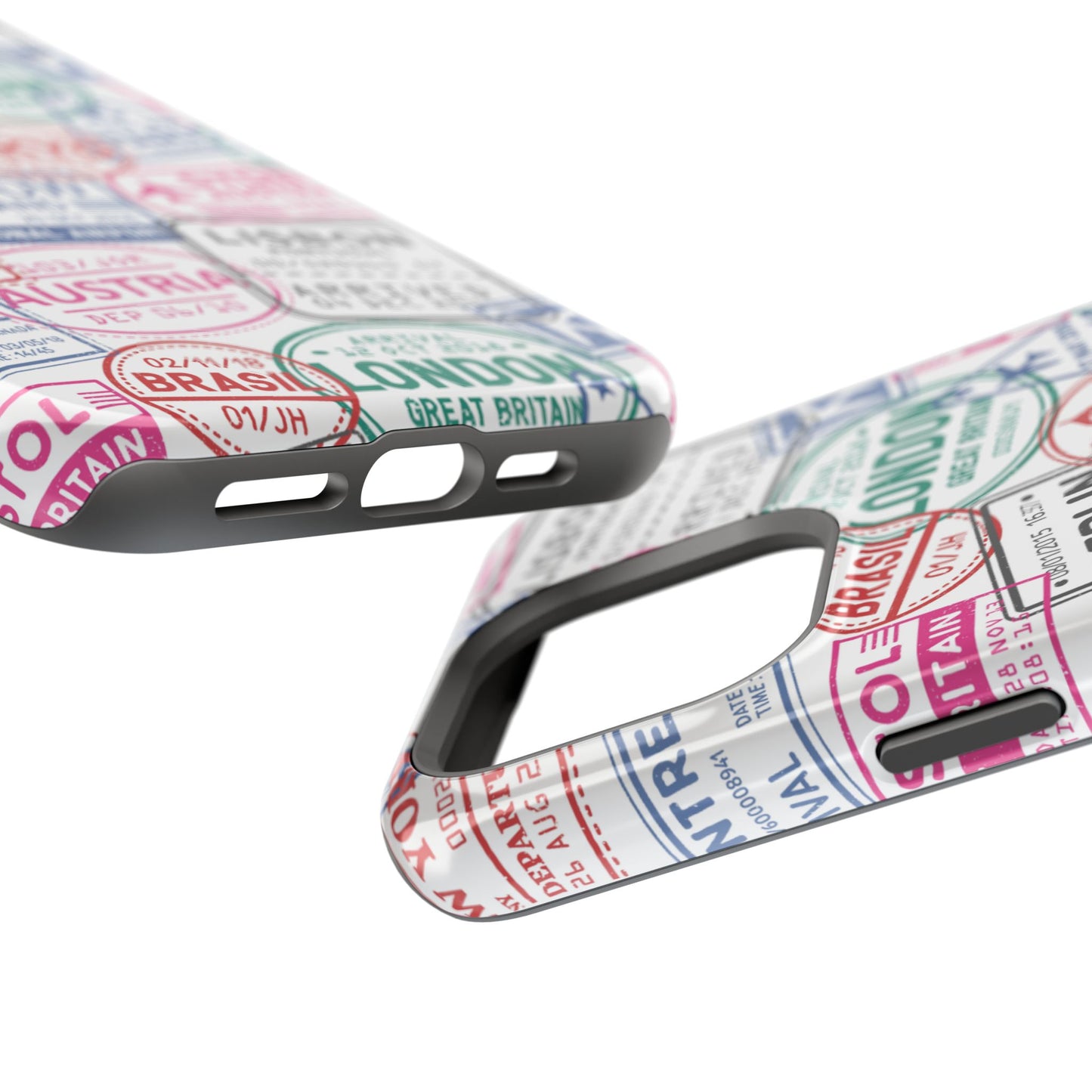Travel-Inspired, Passport, Travelers, Adventure Stamp, Unique MAGNETIC Phone Case