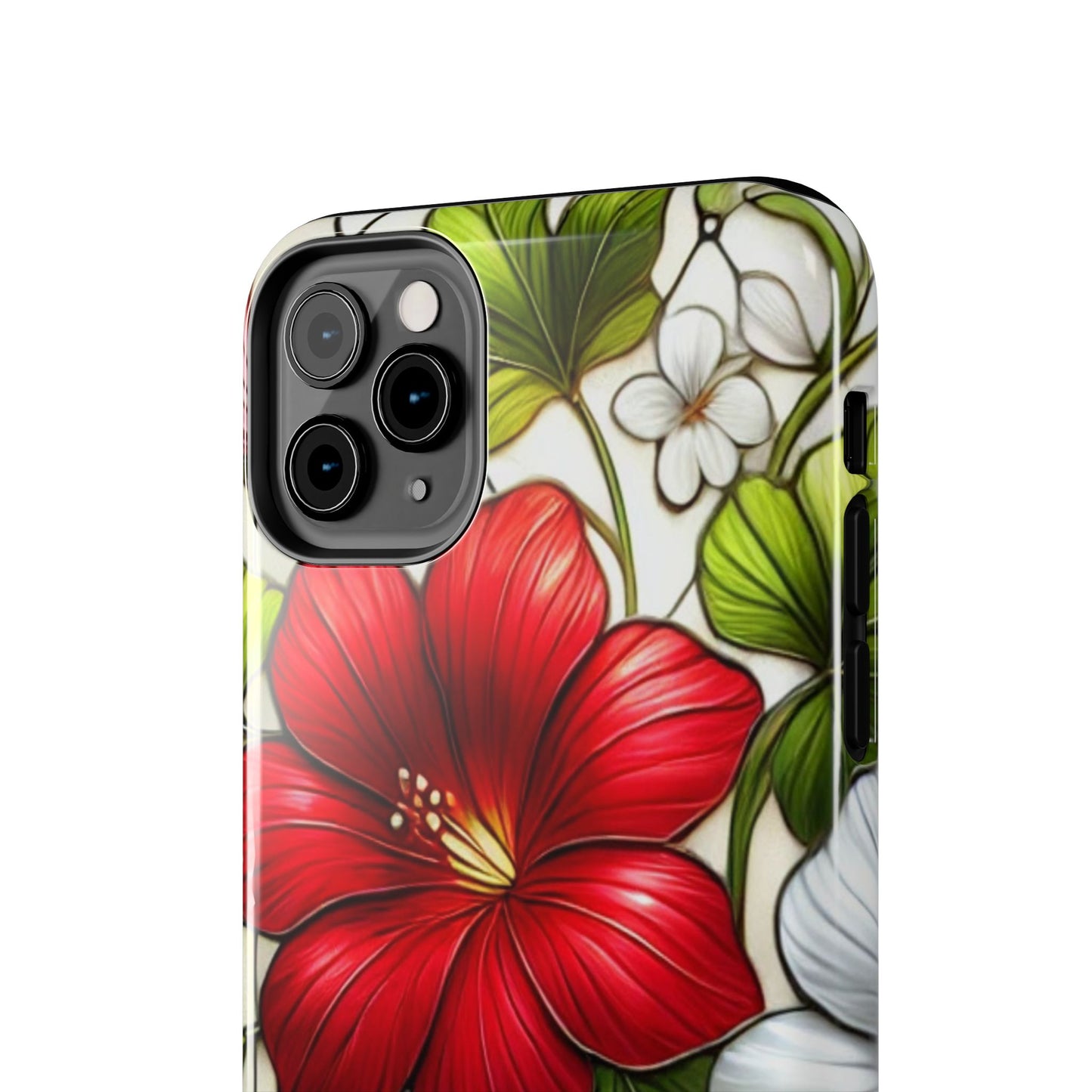 Tough Phone Case with Vibrant Floral Design - Perfect Gift for Nature Lovers