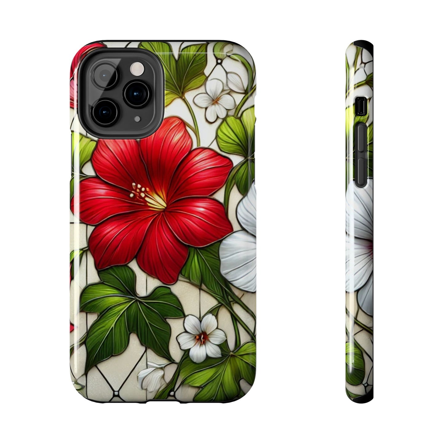 Tough Phone Case with Vibrant Floral Design - Perfect Gift for Nature Lovers