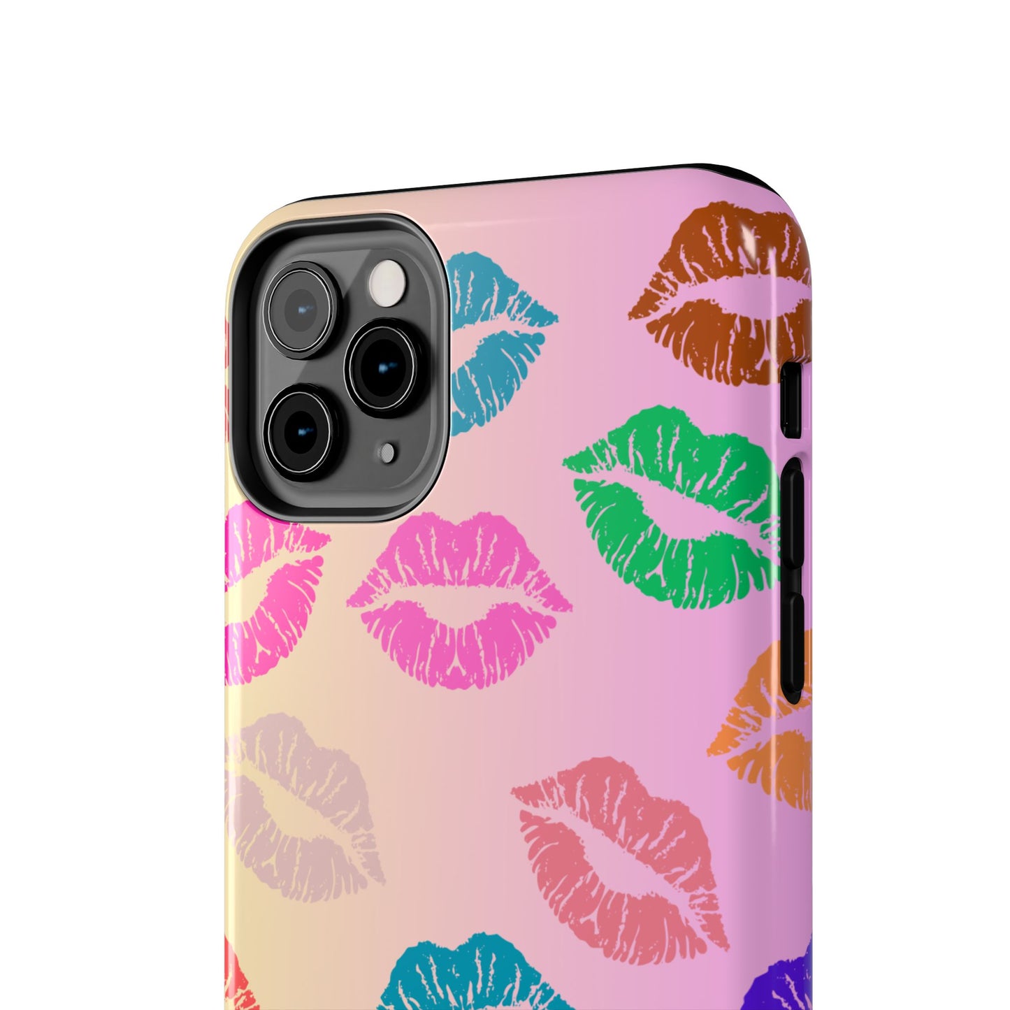 Kiss Print Tough Phone Cases Cute, Durable for Iphone