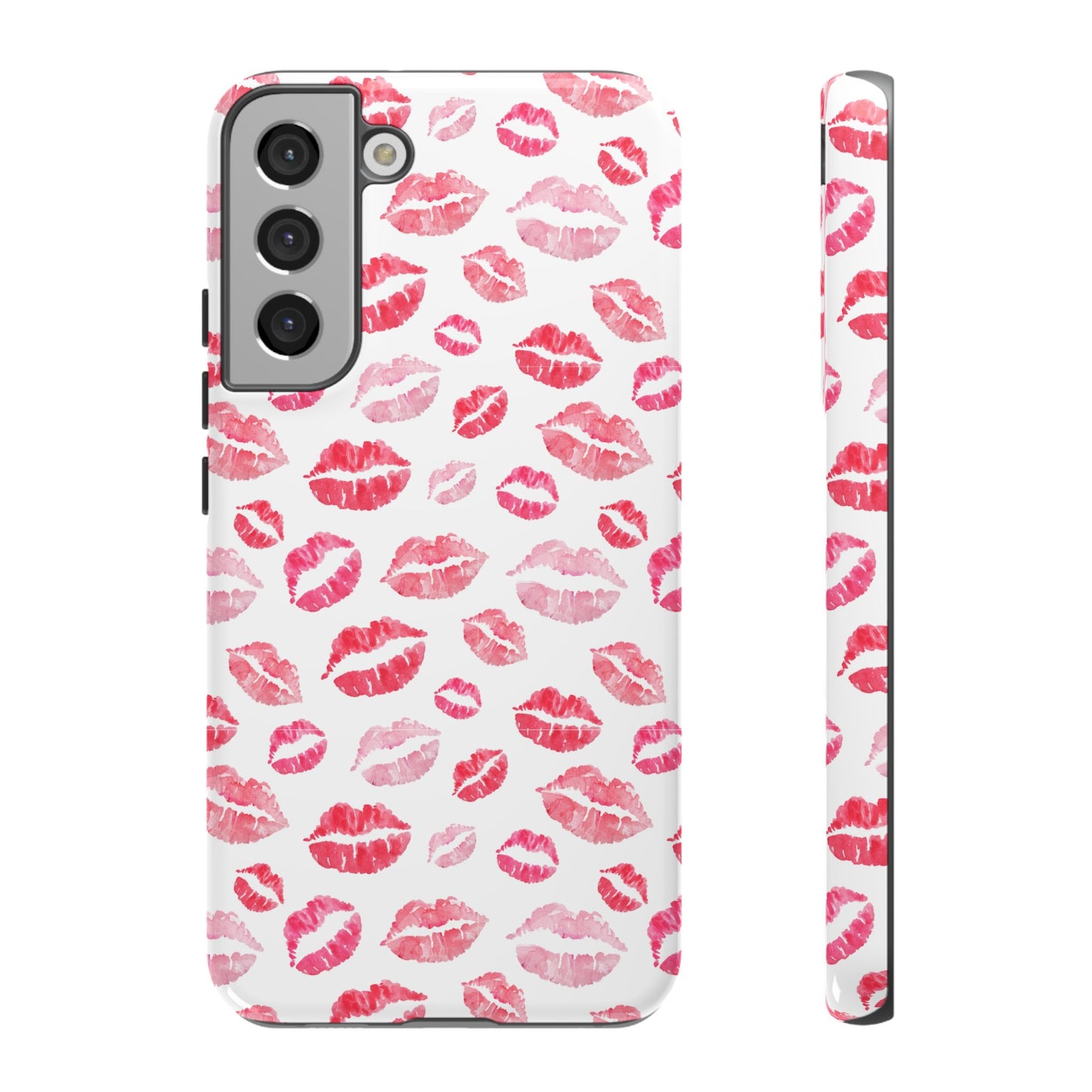 Kiss Pattern Tough Phone Cases, Cute, Unique for Samsung