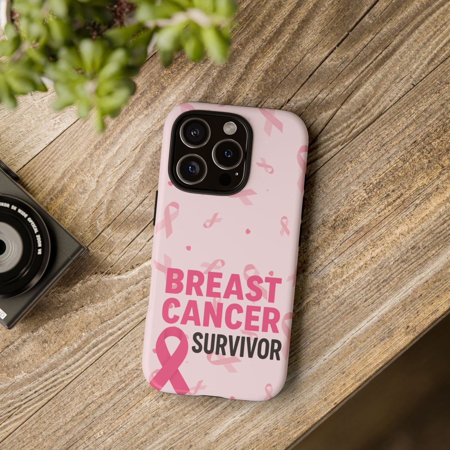 Breast Cancer Survivor Phone Case - Supportive Gift for Fighters, Fighters & Cherished Friends, Awareness Month Essentials