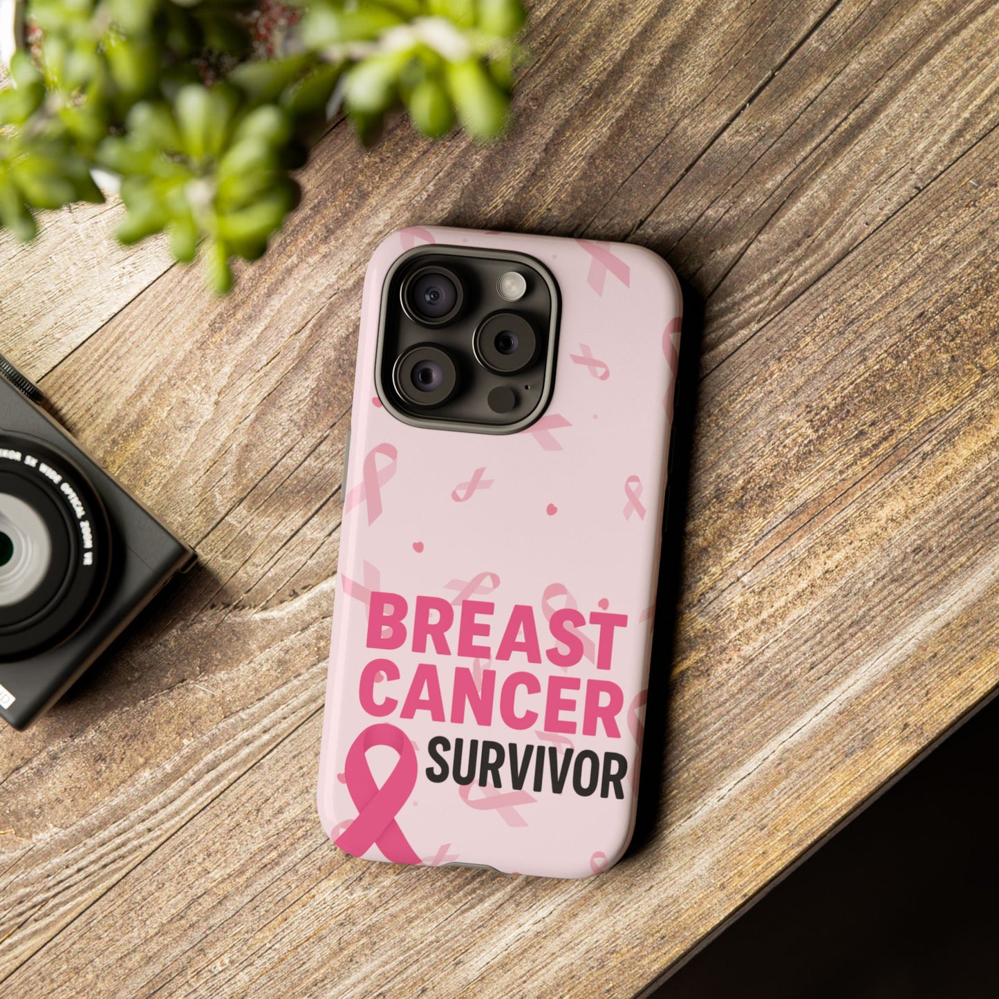 Breast Cancer Survivor Phone Case - Supportive Gift for Fighters, Fighters & Cherished Friends, Awareness Month Essentials