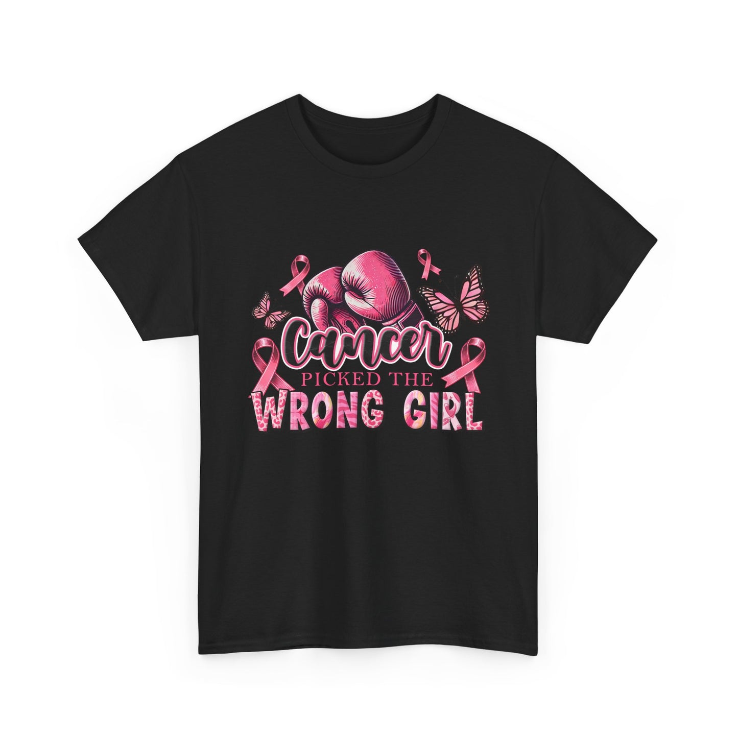 Cancer Awareness Tee - Picked the Wrong Girl Unisex Cotton Shirt