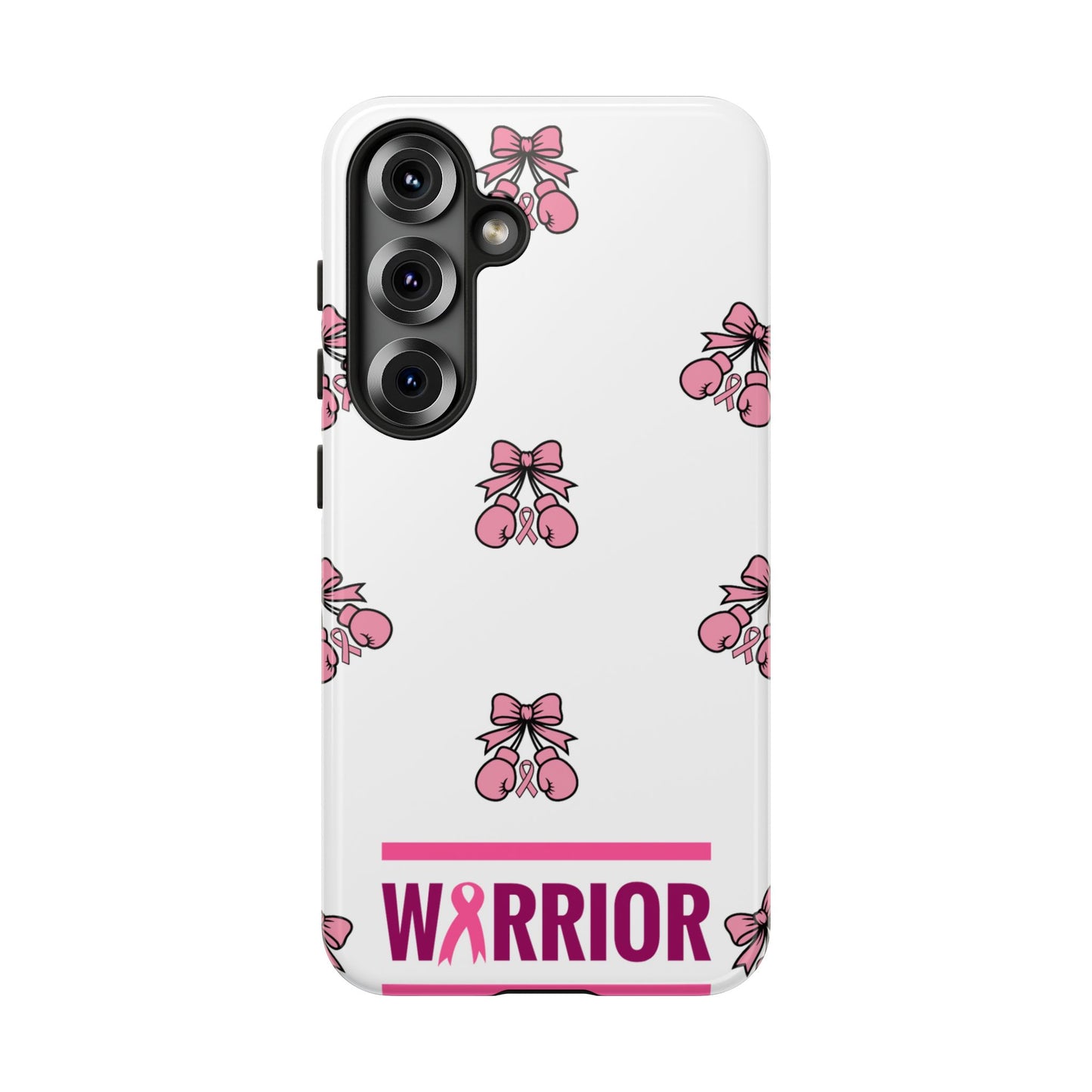 Phone Case - Pink Warrior Cancer Awareness Gift for Breast Cancer Survivor for Samsung