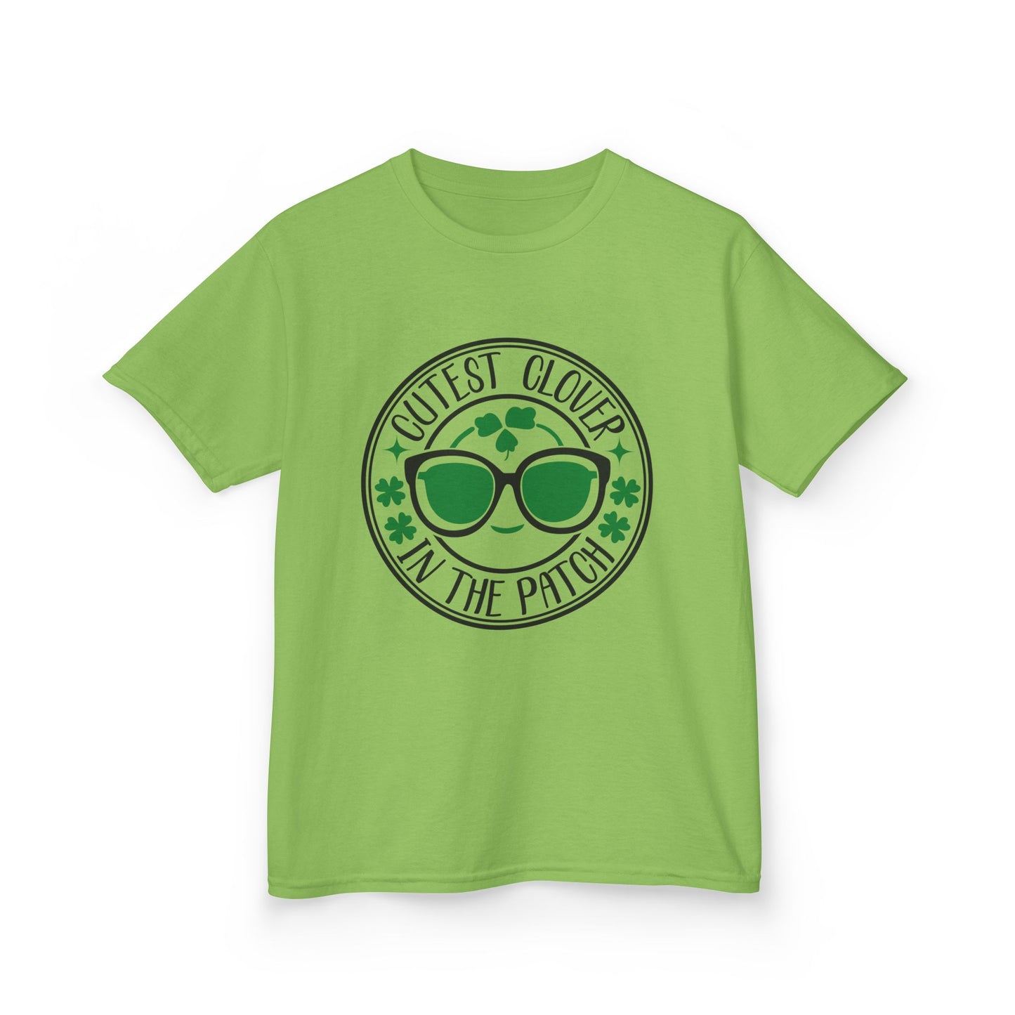Cute Clover Kids Tee - "Cutest Clover in the Patch" St. Patrick's Day Shirt