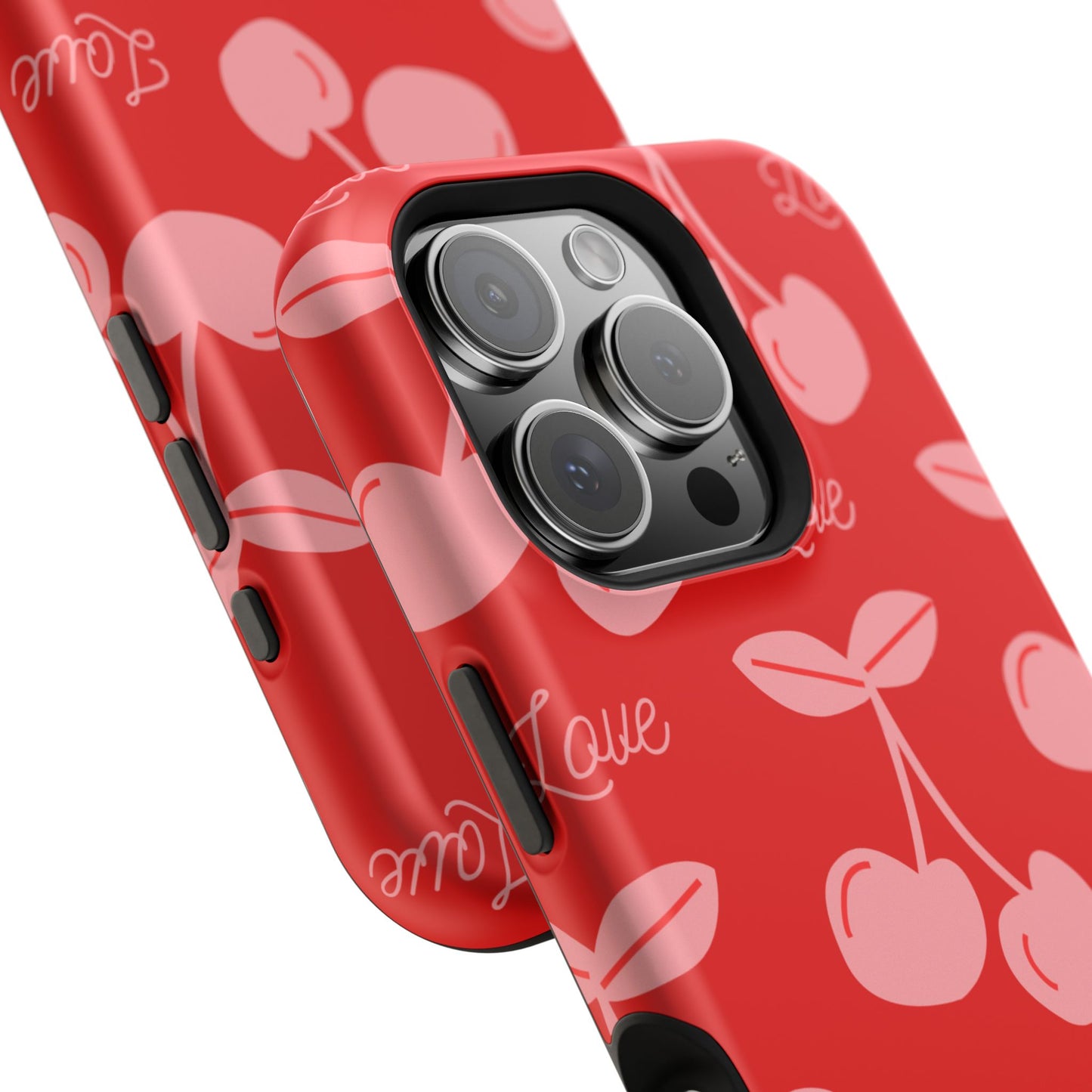 Cherry Love MAGNETIC Tough Cases, Cute Protection, Gift for Her, Valentine's Day