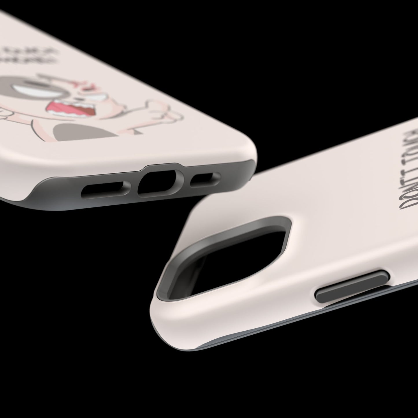 Funny Cat - Don't Touch My Phone! Tough MAGNETIC Phone Case