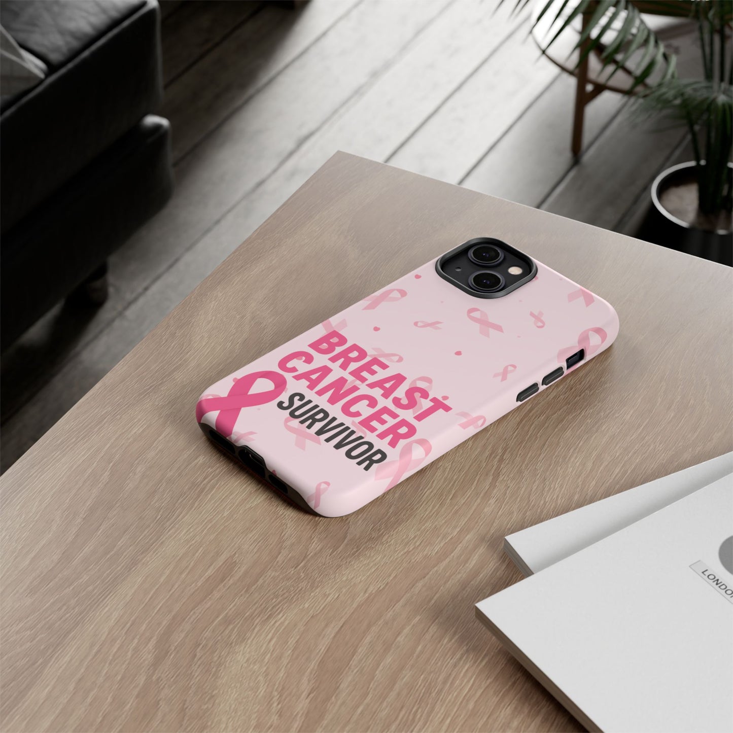 Breast Cancer Survivor Phone Case - Supportive Gift for Fighters, Fighters & Cherished Friends, Awareness Month Essentials