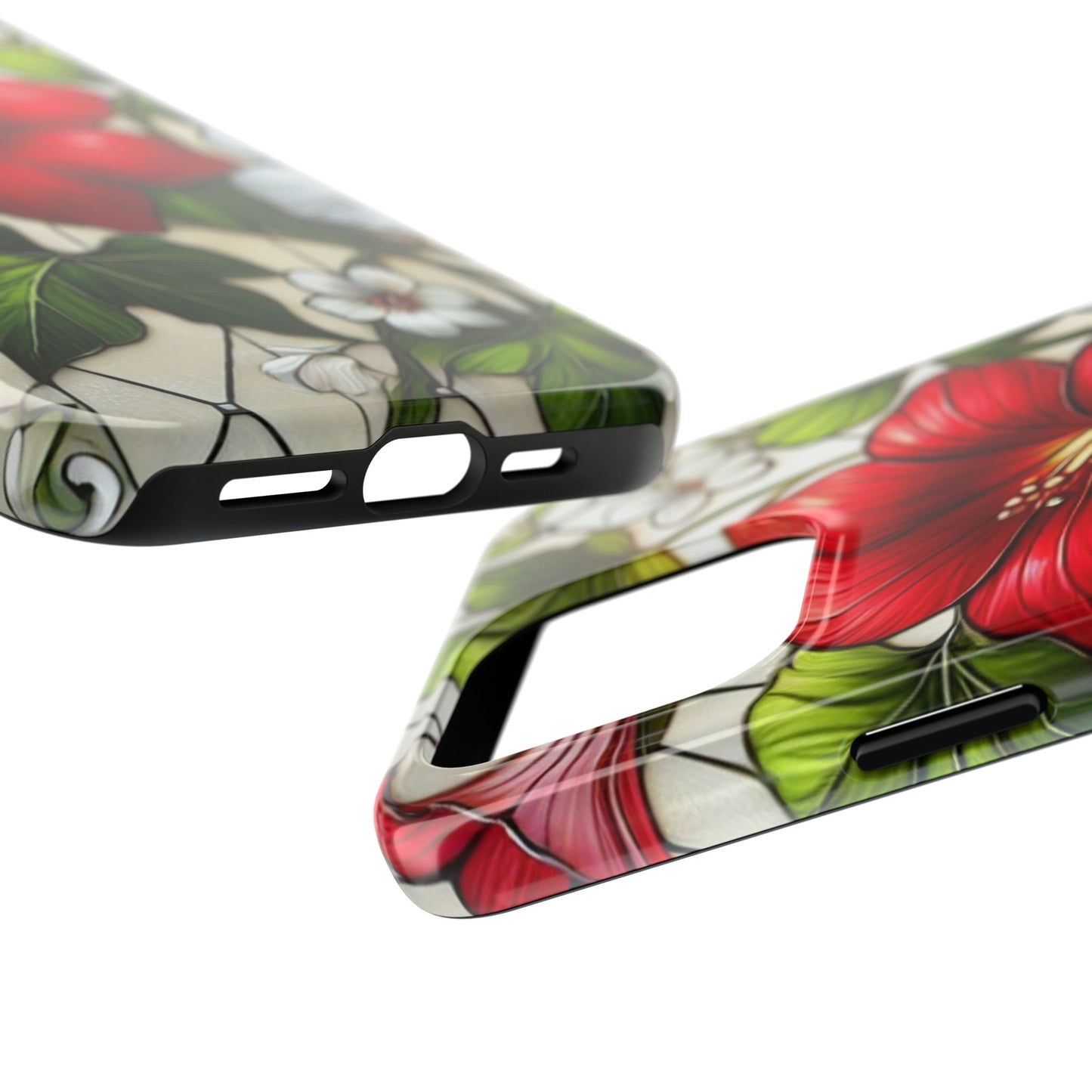 Tough Phone Case with Vibrant Floral Design - Perfect Gift for Nature Lovers