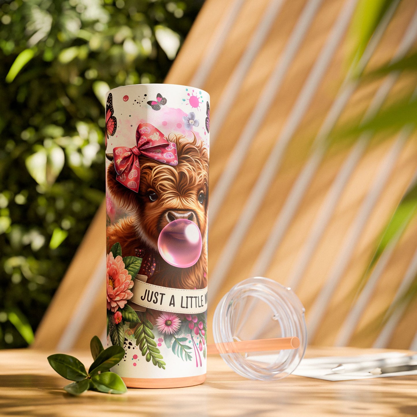 Cow Tumbler with Straw - 20oz – A LITTLE MOODY - Perfect Gift