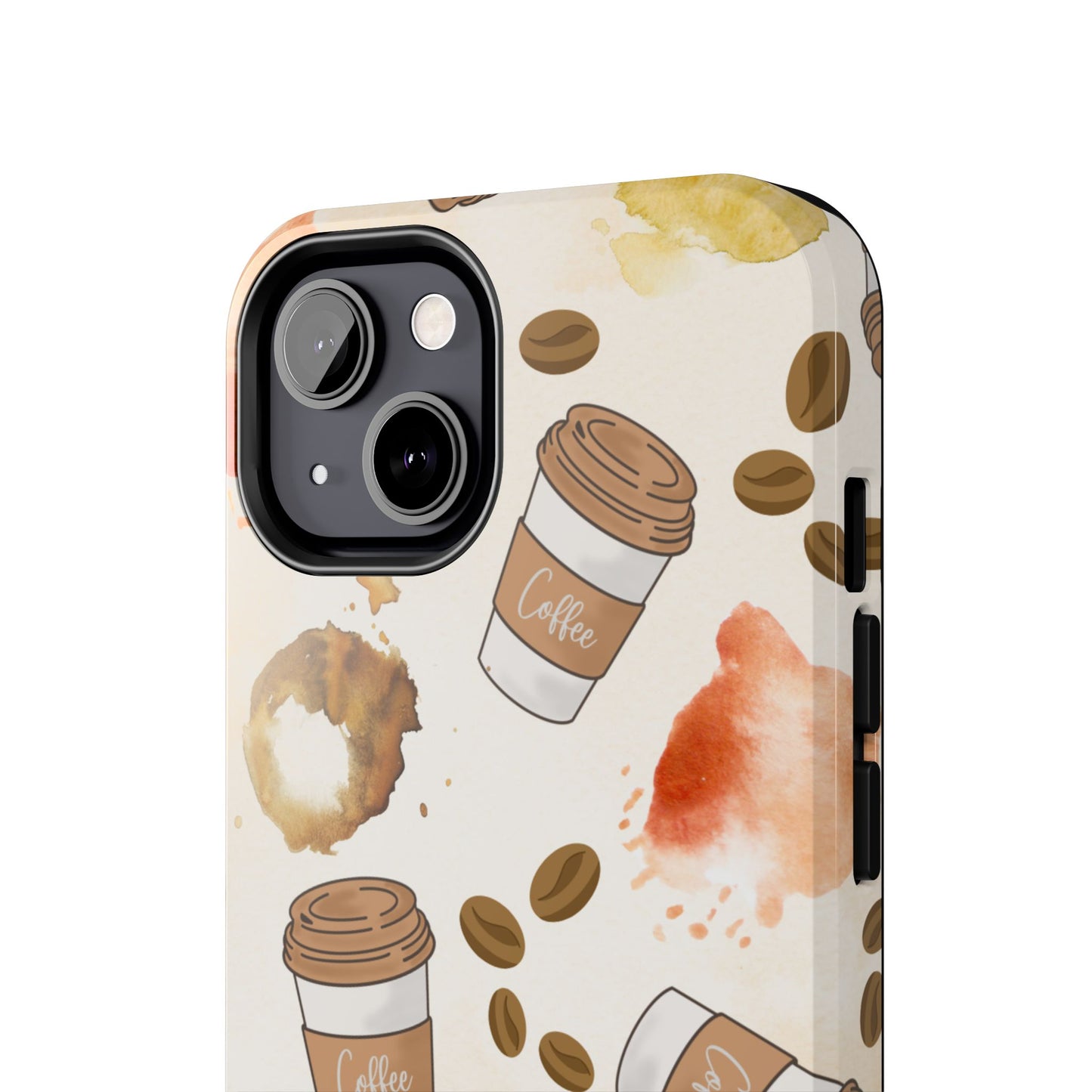 Cute, Trendy, Coffee Lover, Barista Tough Phone Cases for Iphone