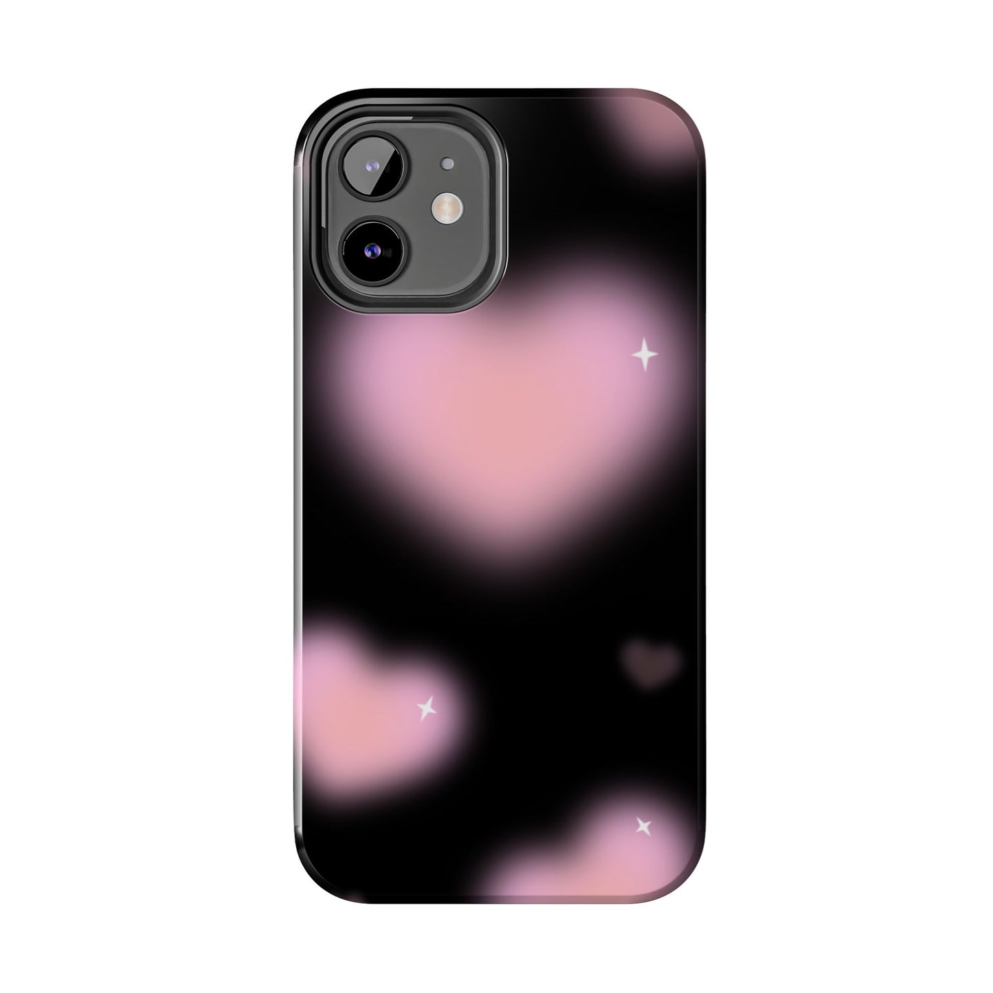 Romantic Pink Heart Pattern Phone Case