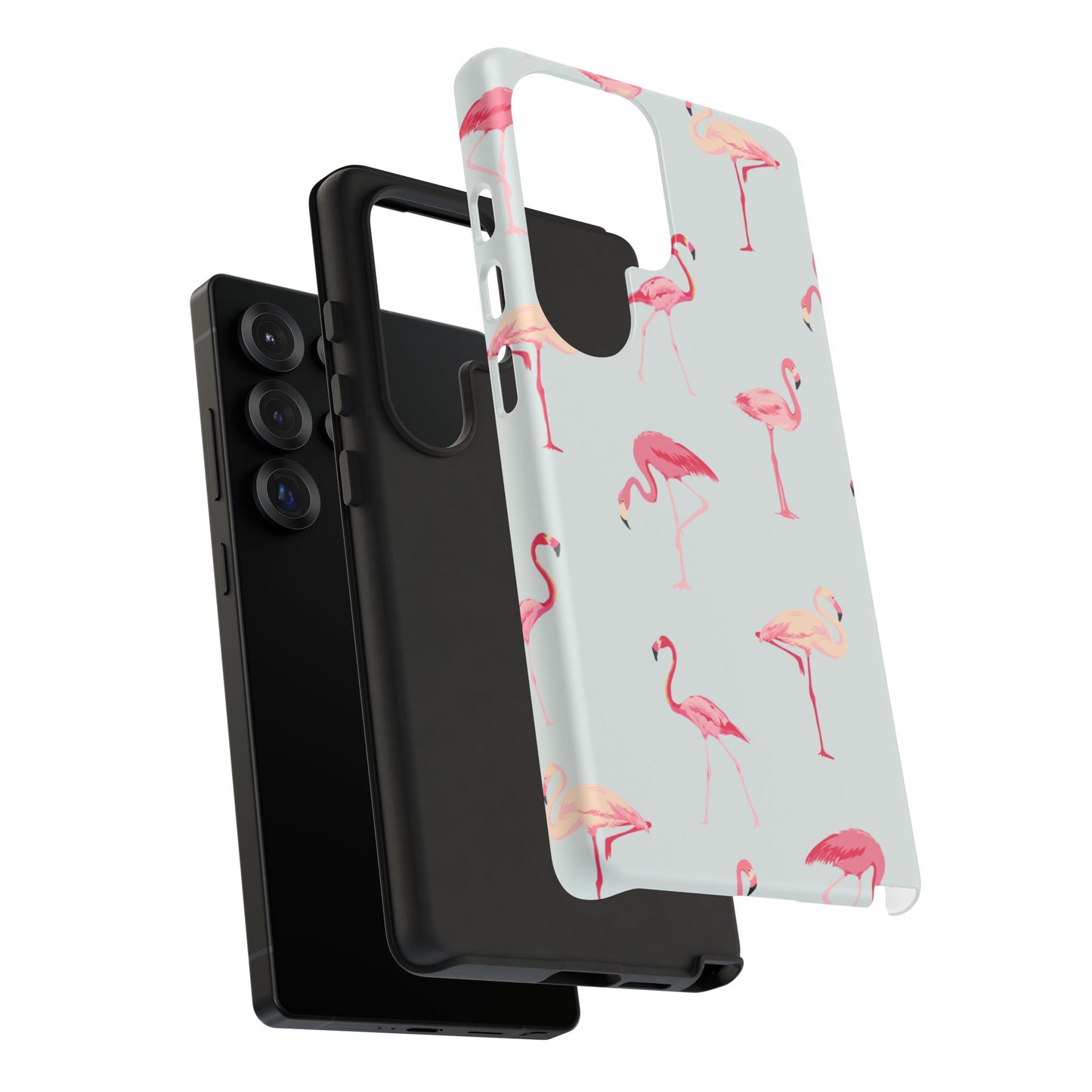 Stylish Flamingo, Summer Vibes Tough Phone Case for Samsung