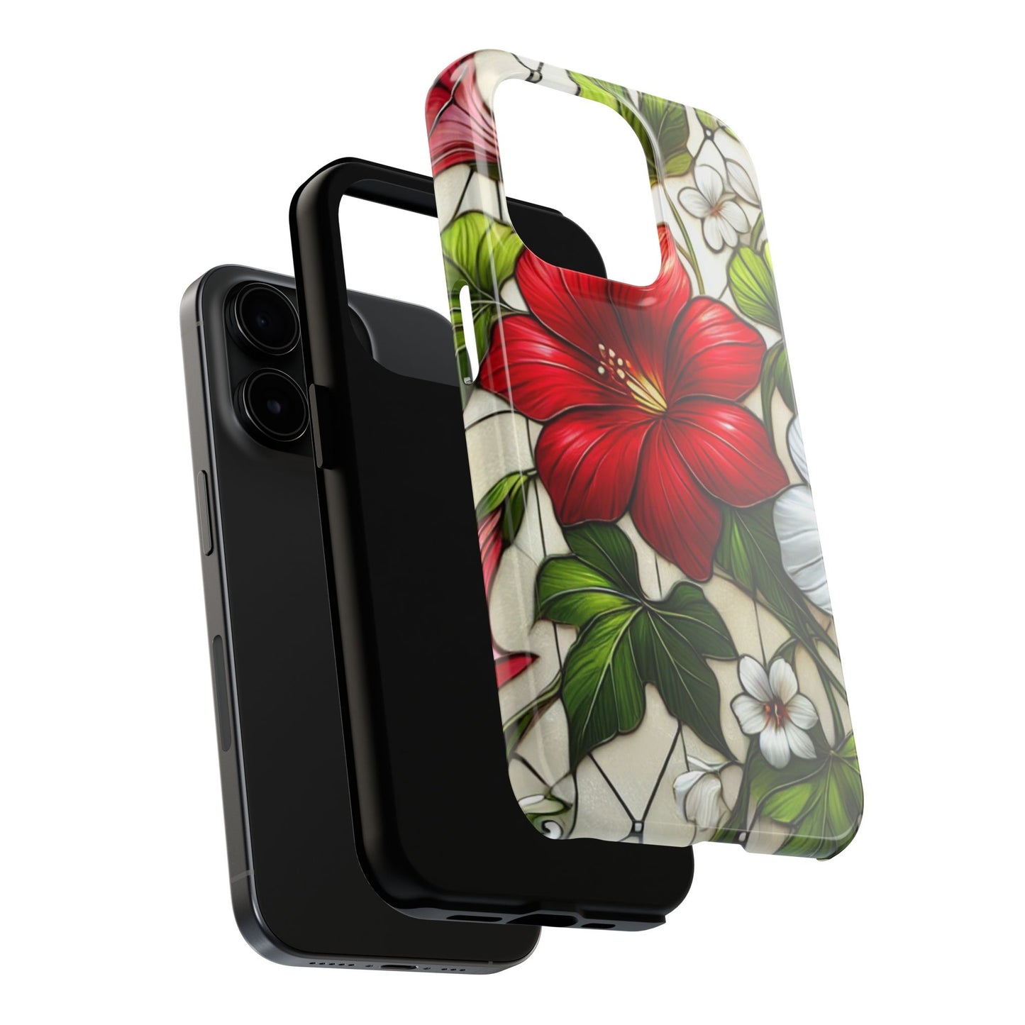 Tough Phone Case with Vibrant Floral Design - Perfect Gift for Nature Lovers