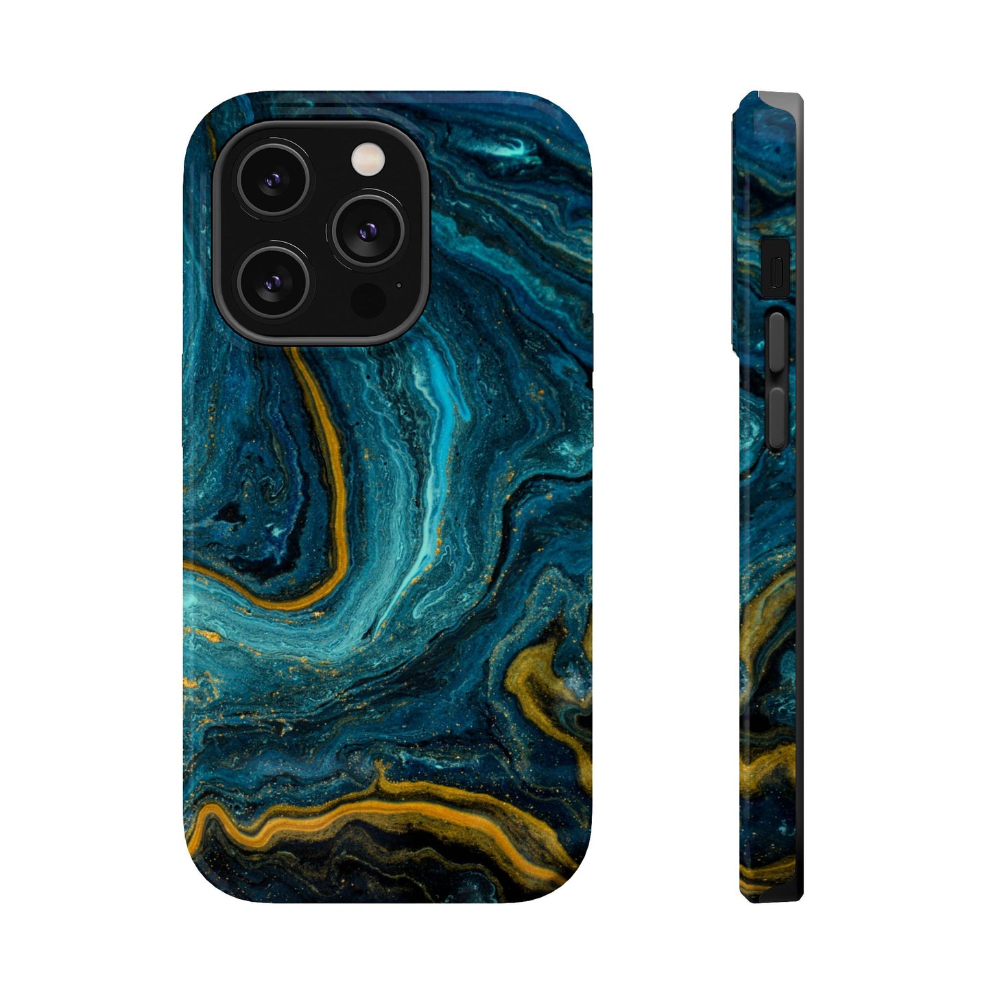 Marble Print MAGNETIC, Unique Tough Phone Case