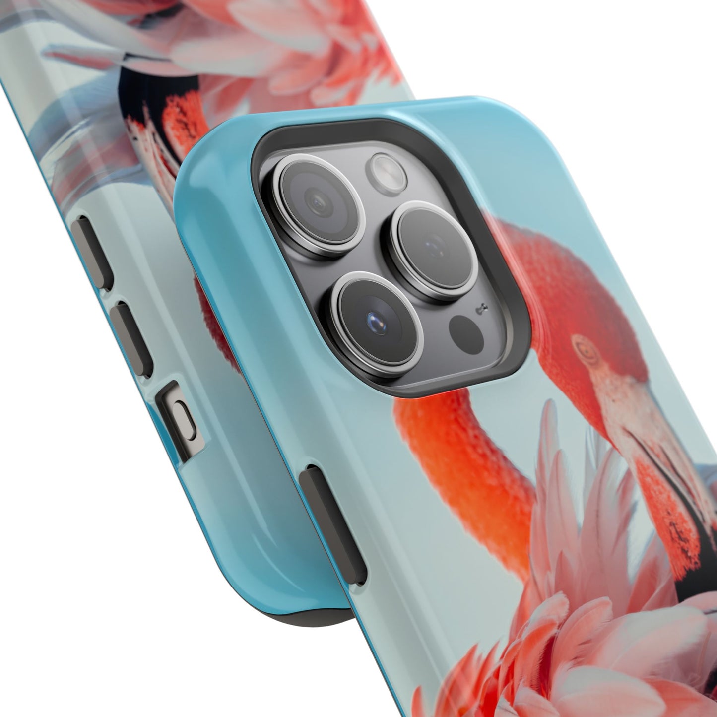 Vibrant Flamingo, Tropical MAGNETIC Phone Case