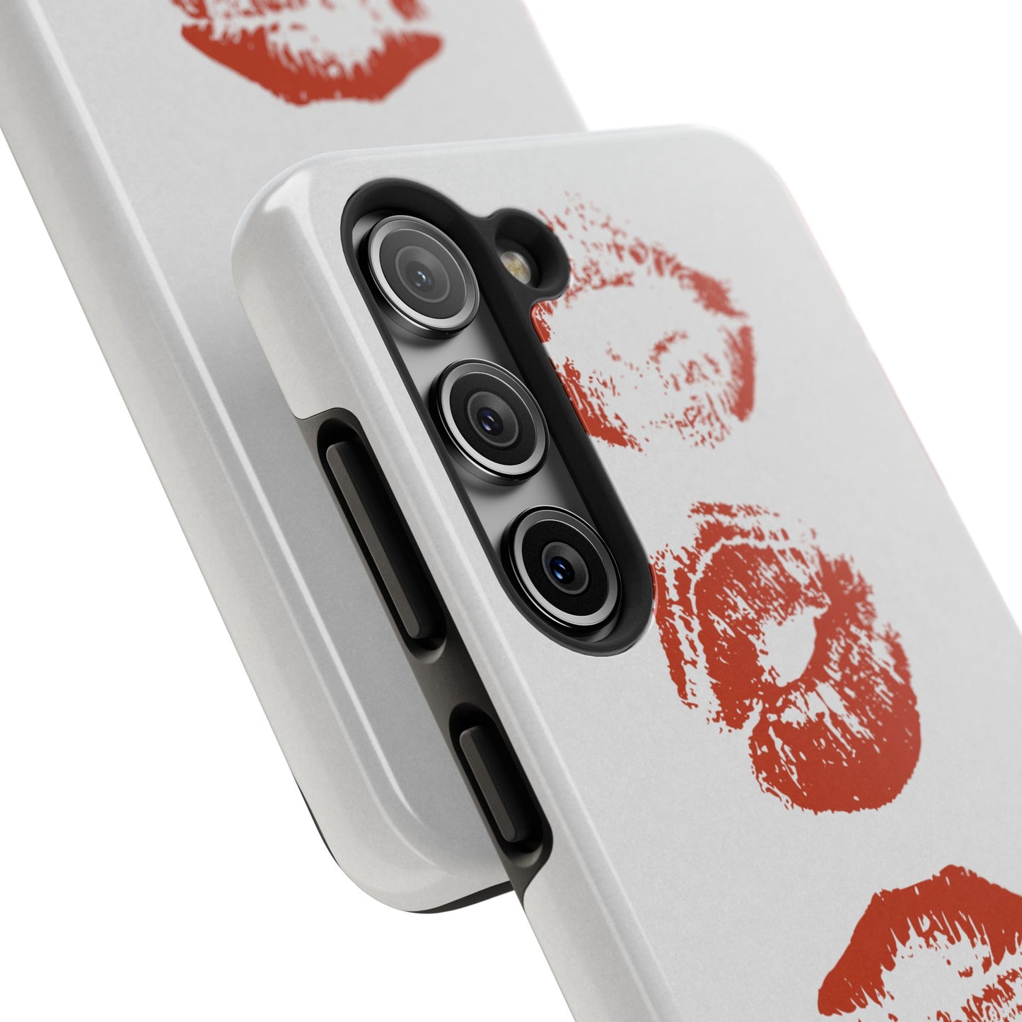 Kiss Print, Chic. Tough Phone Case