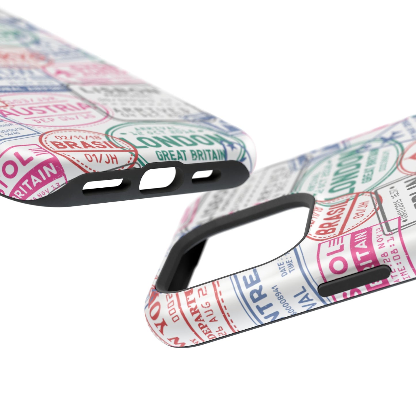Travel-Inspired, Passport, Travelers, Adventure Stamp, Unique MAGNETIC Phone Case