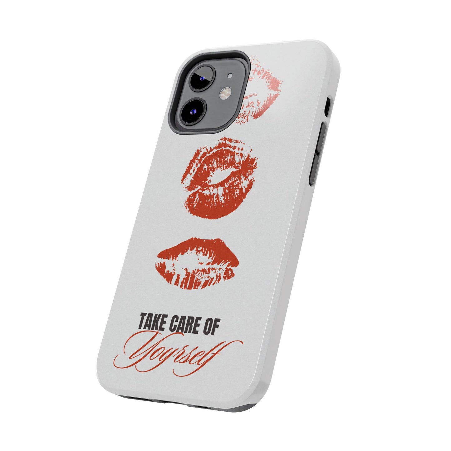 Kiss Print, Chic. Tough Phone Case