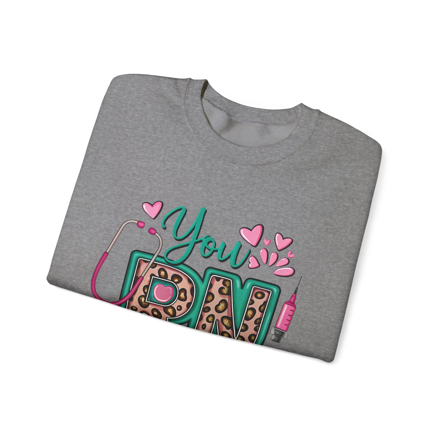 You RN Good Hands Sweatshirt - Cozy Unisex Crewneck for Nurses