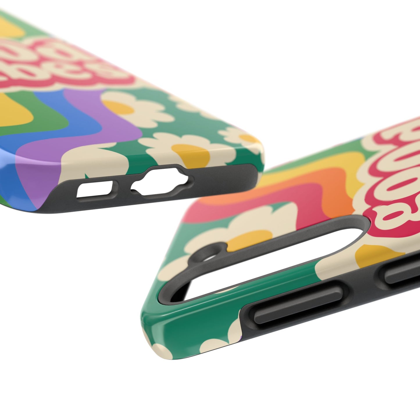 Good Vibes Tough Phone Cases, Colorful, Cheerful Phone Protection, Gifts for Friends