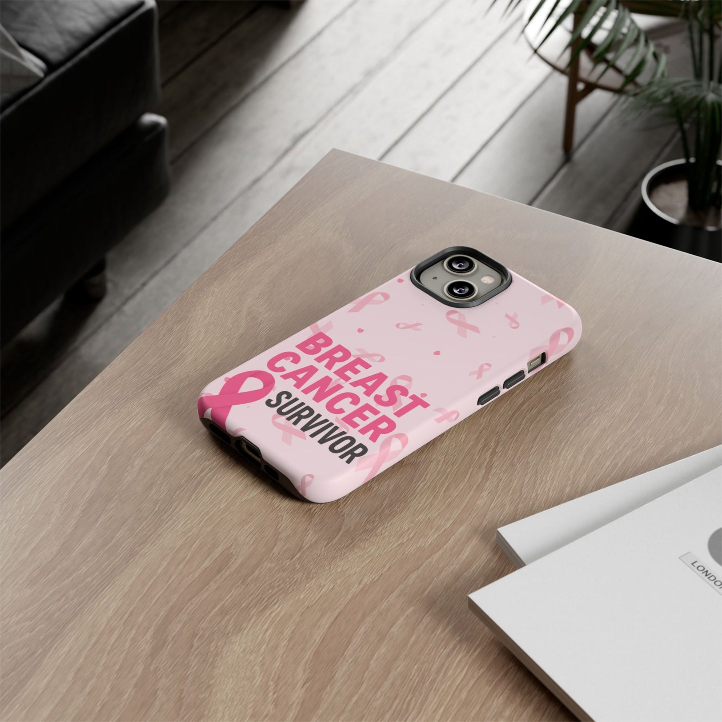 Breast Cancer Survivor Phone Case - Supportive Gift for Fighters, Fighters & Cherished Friends, Awareness Month Essentials