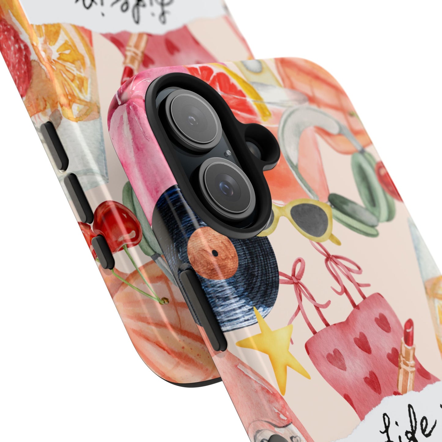 Life is Wonderful, Stylish Phone Cover, Cute Phone Accessory, Gift for Her, Summer Vibe Phone Case