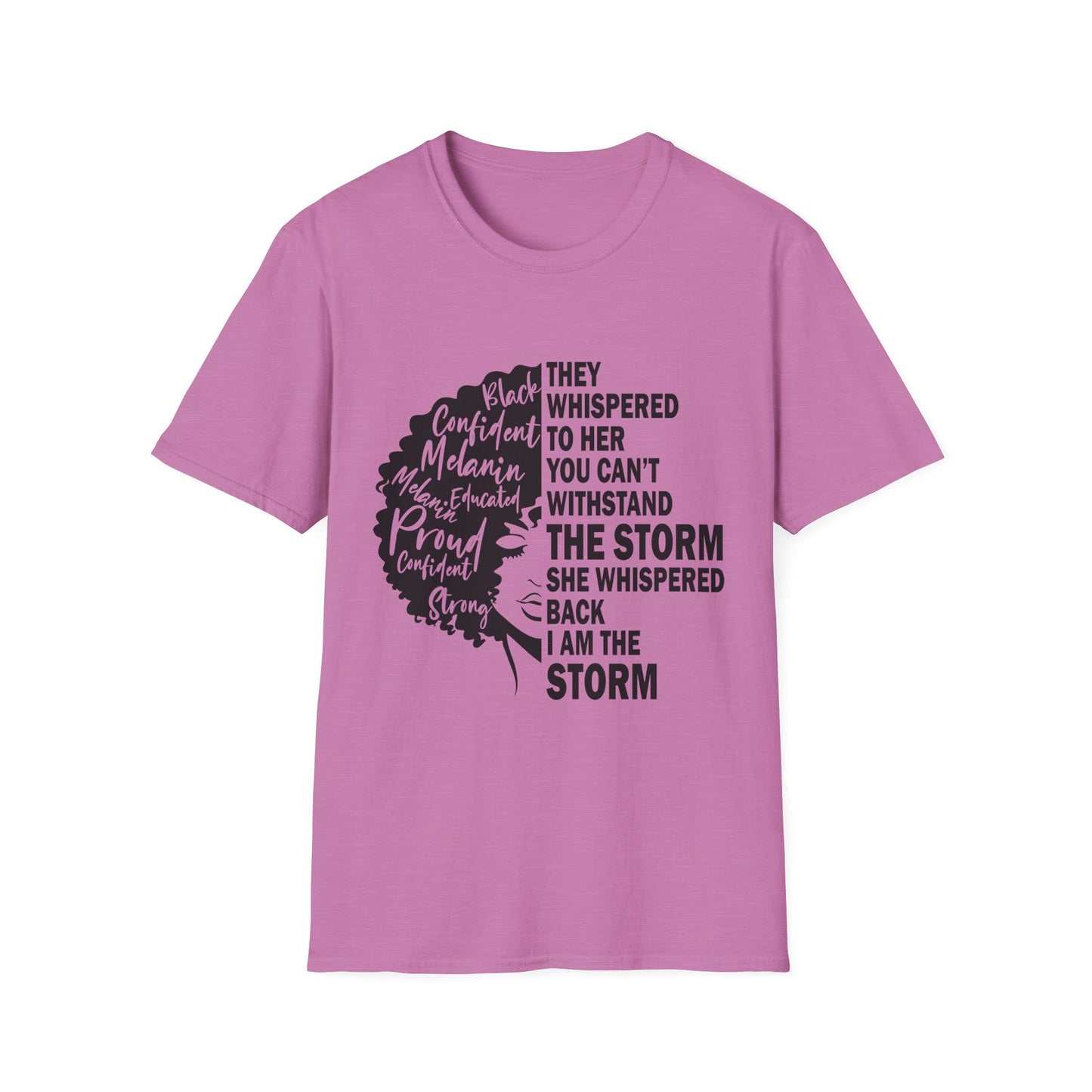 Empowered Black Woman T-Shirt - Inspirational Graphic Tee