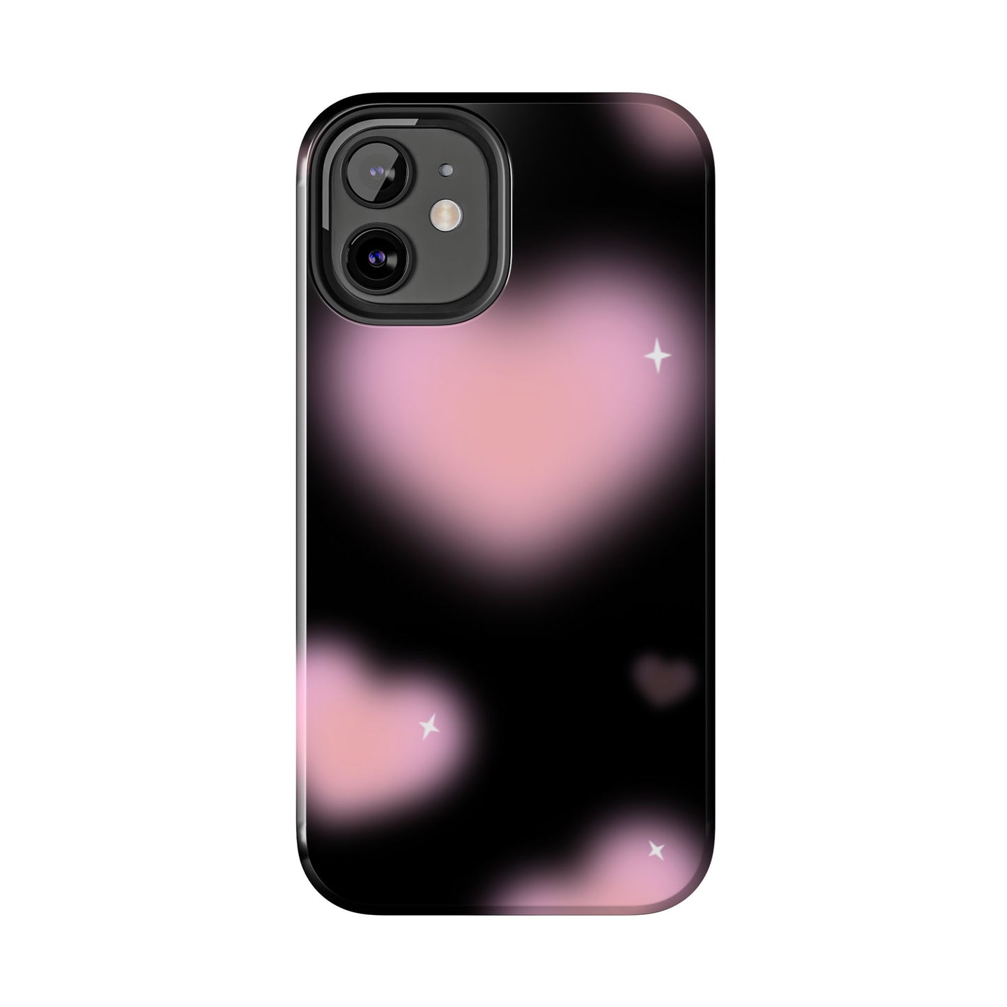 Romantic Pink Heart Pattern Phone Case