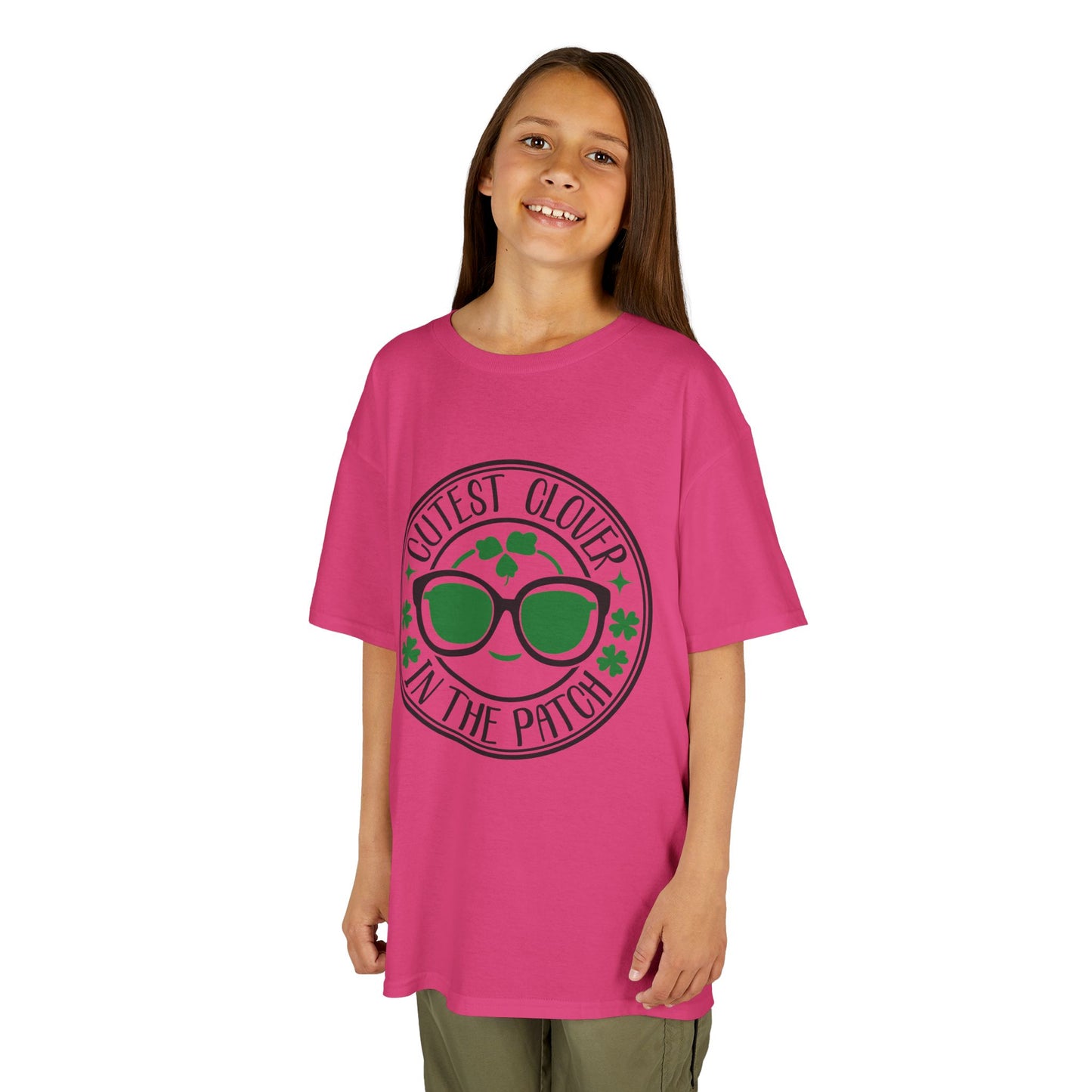 Cute Clover Kids Tee - "Cutest Clover in the Patch" St. Patrick's Day Shirt