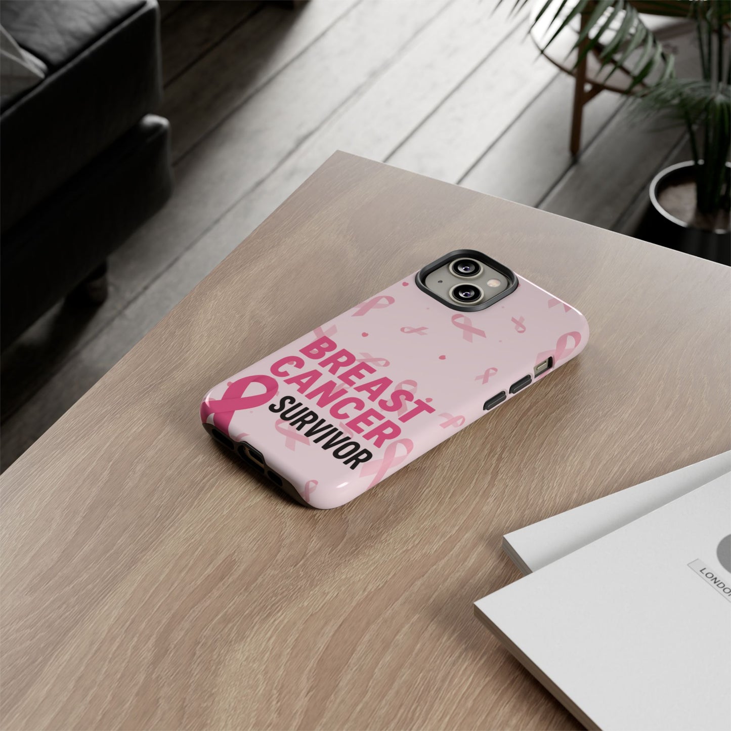 Breast Cancer Survivor Phone Case - Supportive Gift for Fighters, Fighters & Cherished Friends, Awareness Month Essentials