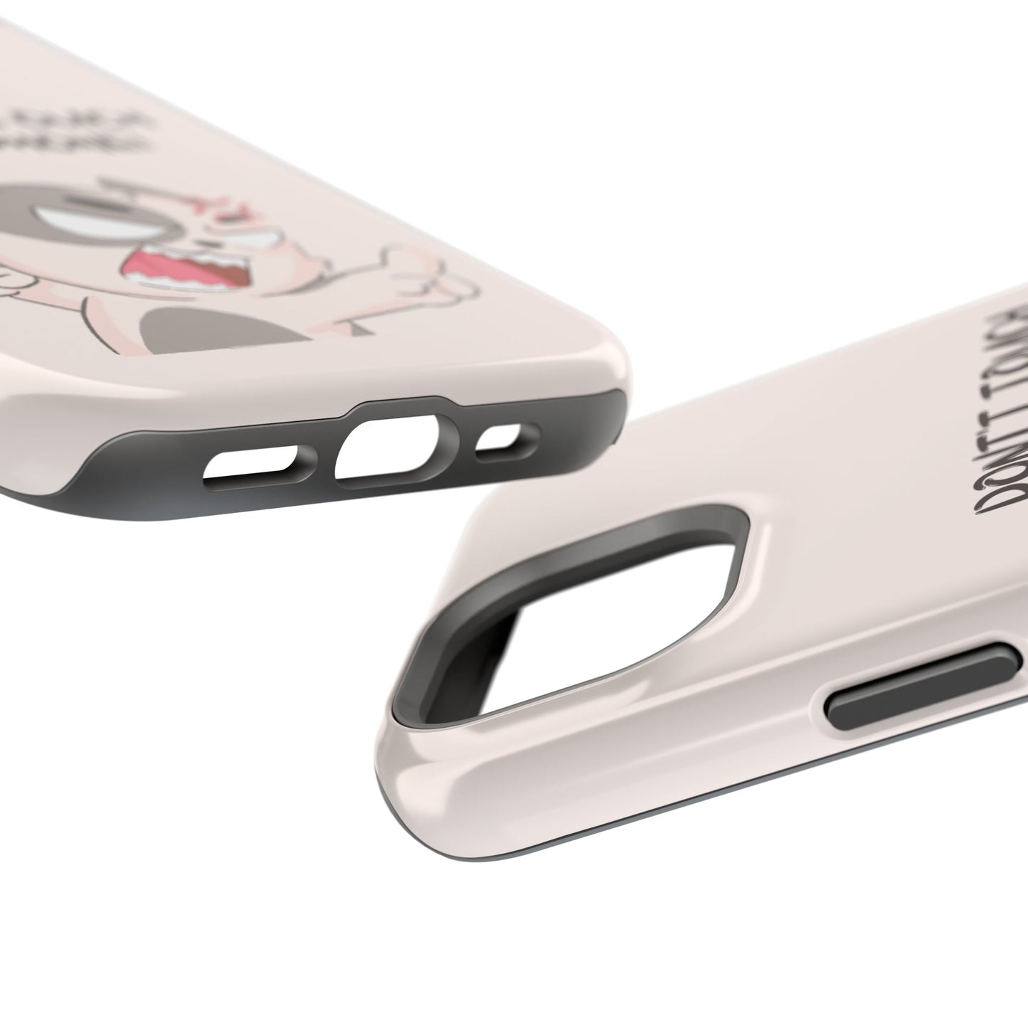Funny Cat - Don't Touch My Phone! Tough MAGNETIC Phone Case