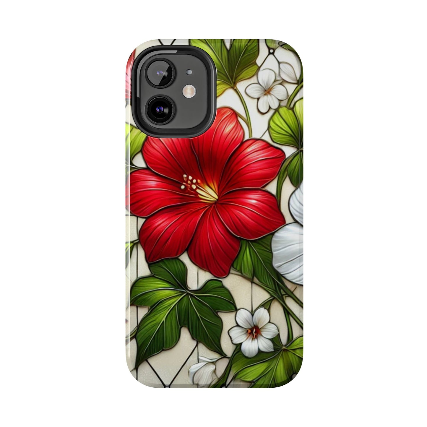 Tough Phone Case with Vibrant Floral Design - Perfect Gift for Nature Lovers