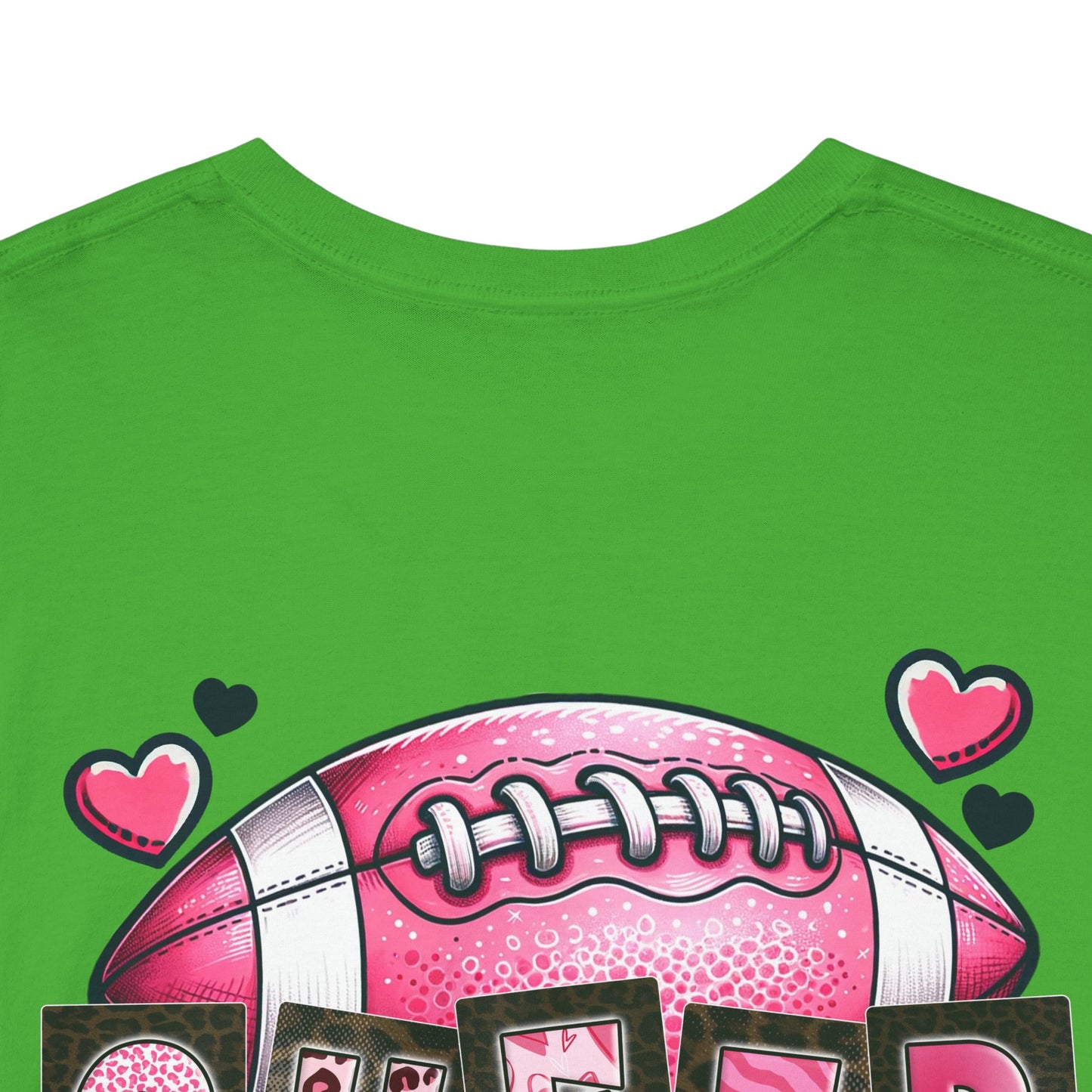 Breast Cancer Awareness Tee - "Cheer for the cure" Unisex Cotton Shirt