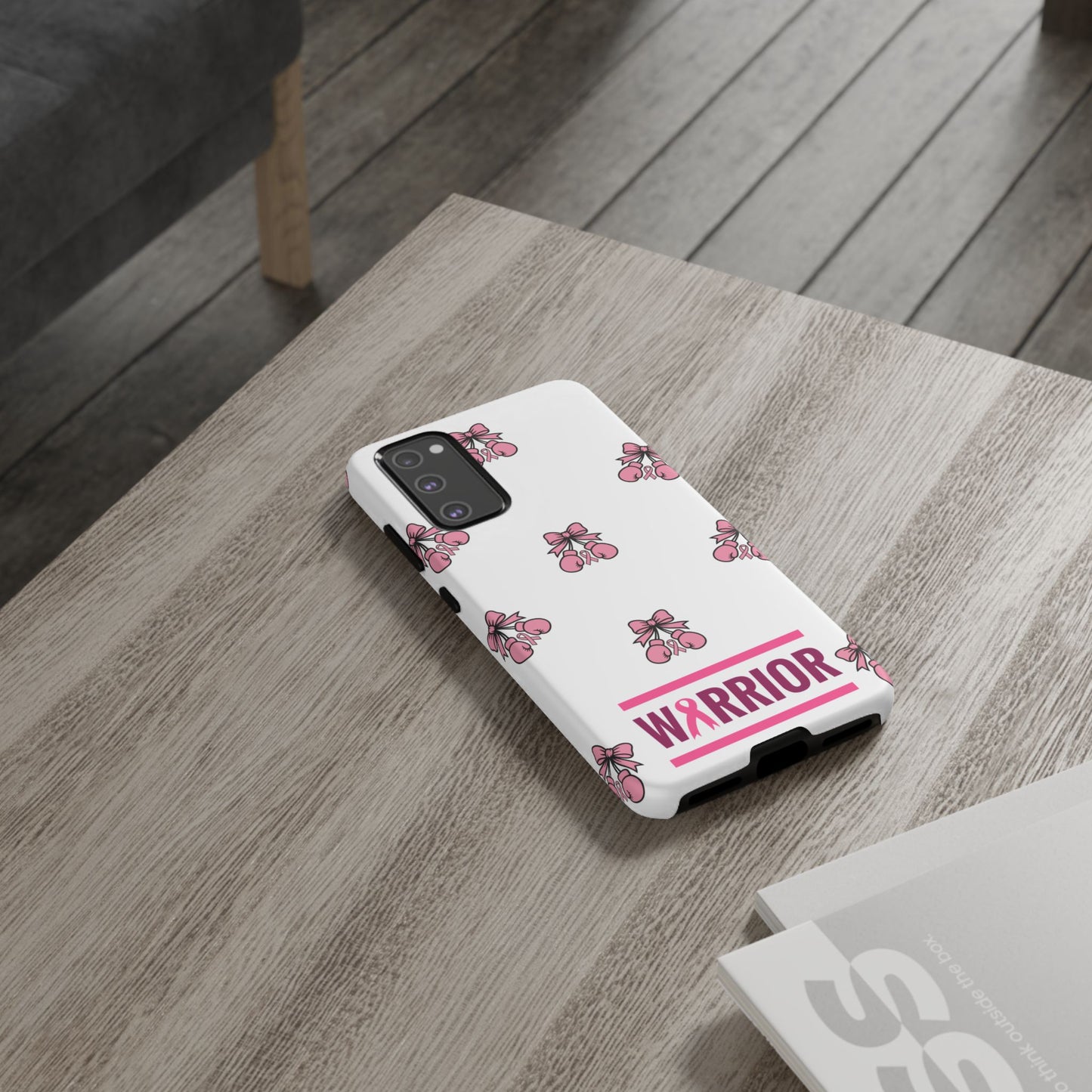 Phone Case - Pink Warrior Cancer Awareness Gift for Breast Cancer Survivor for Samsung