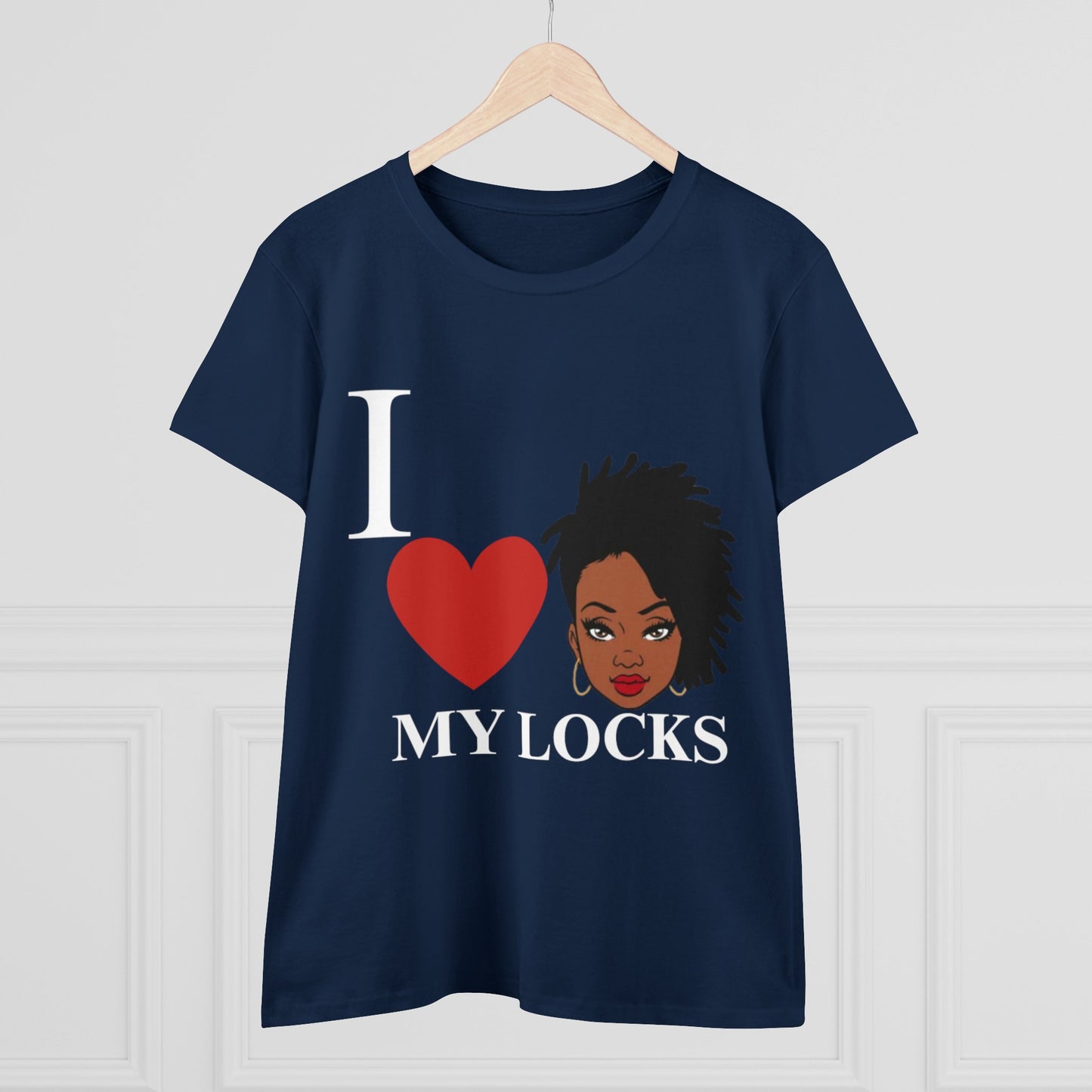 Women's Cotton Tee - Natural Hair Celebration Tee - Celebrate Natural Hair