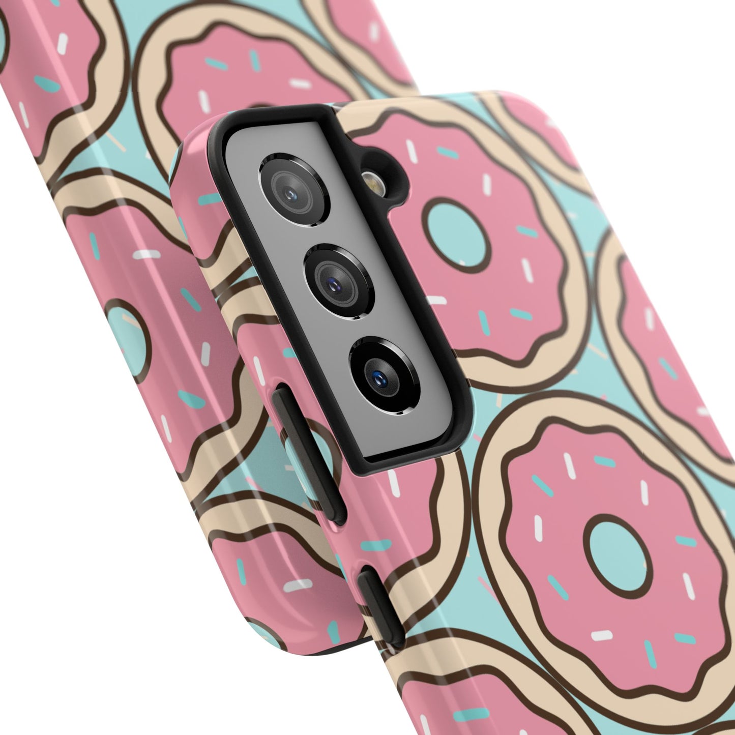 Cute Donut Pattern Tough Phone Case
